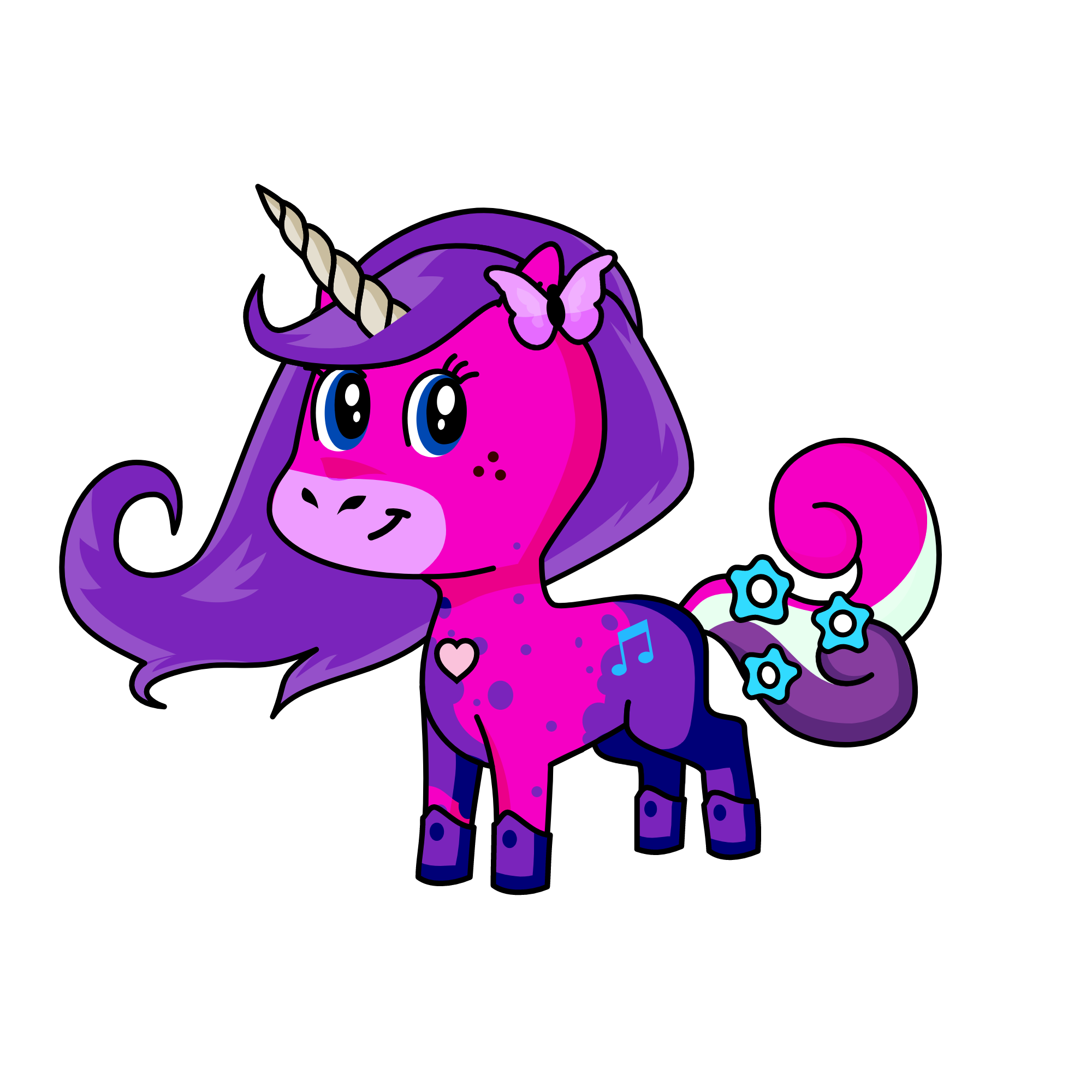 flafi, the unicorn