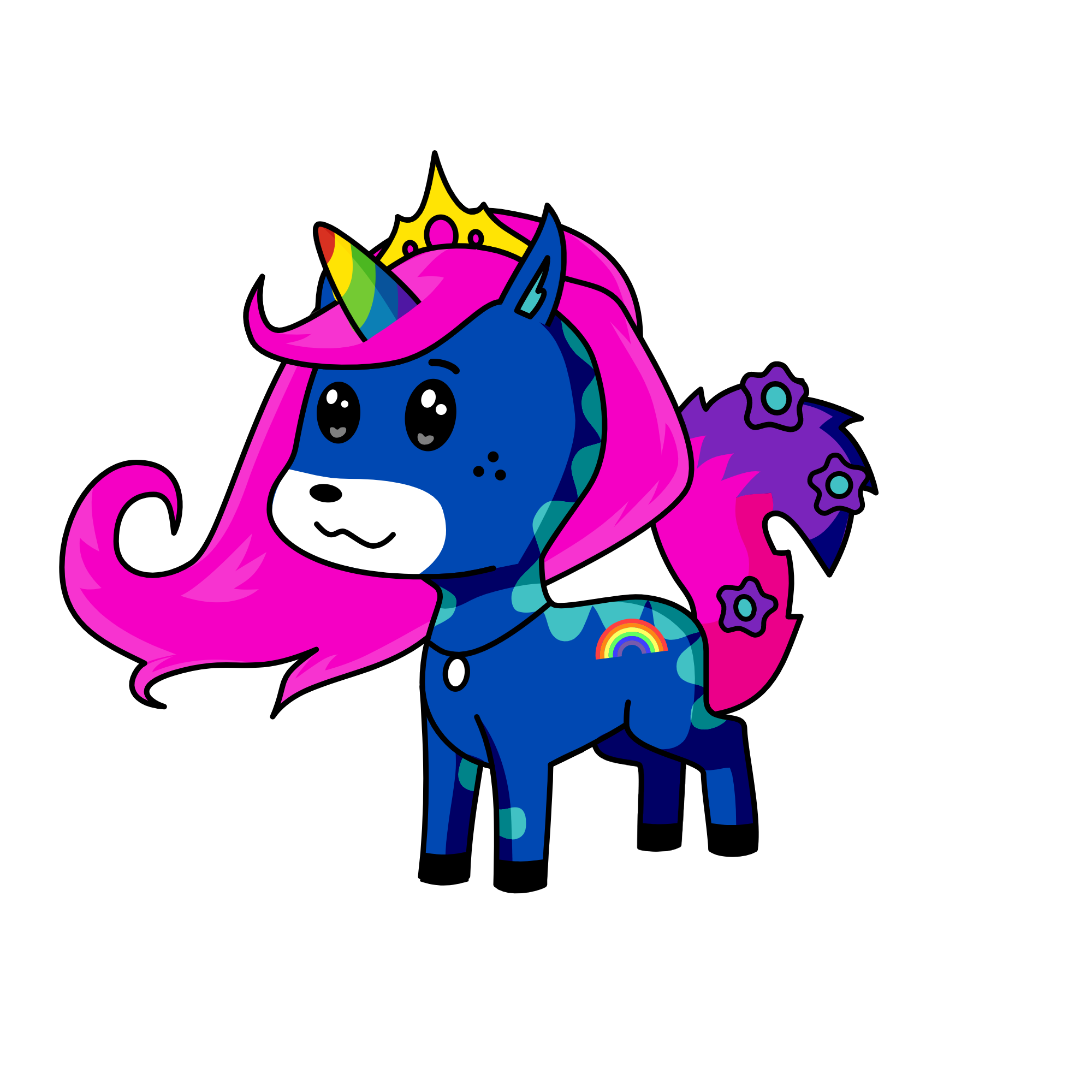Lacy , the unicorn