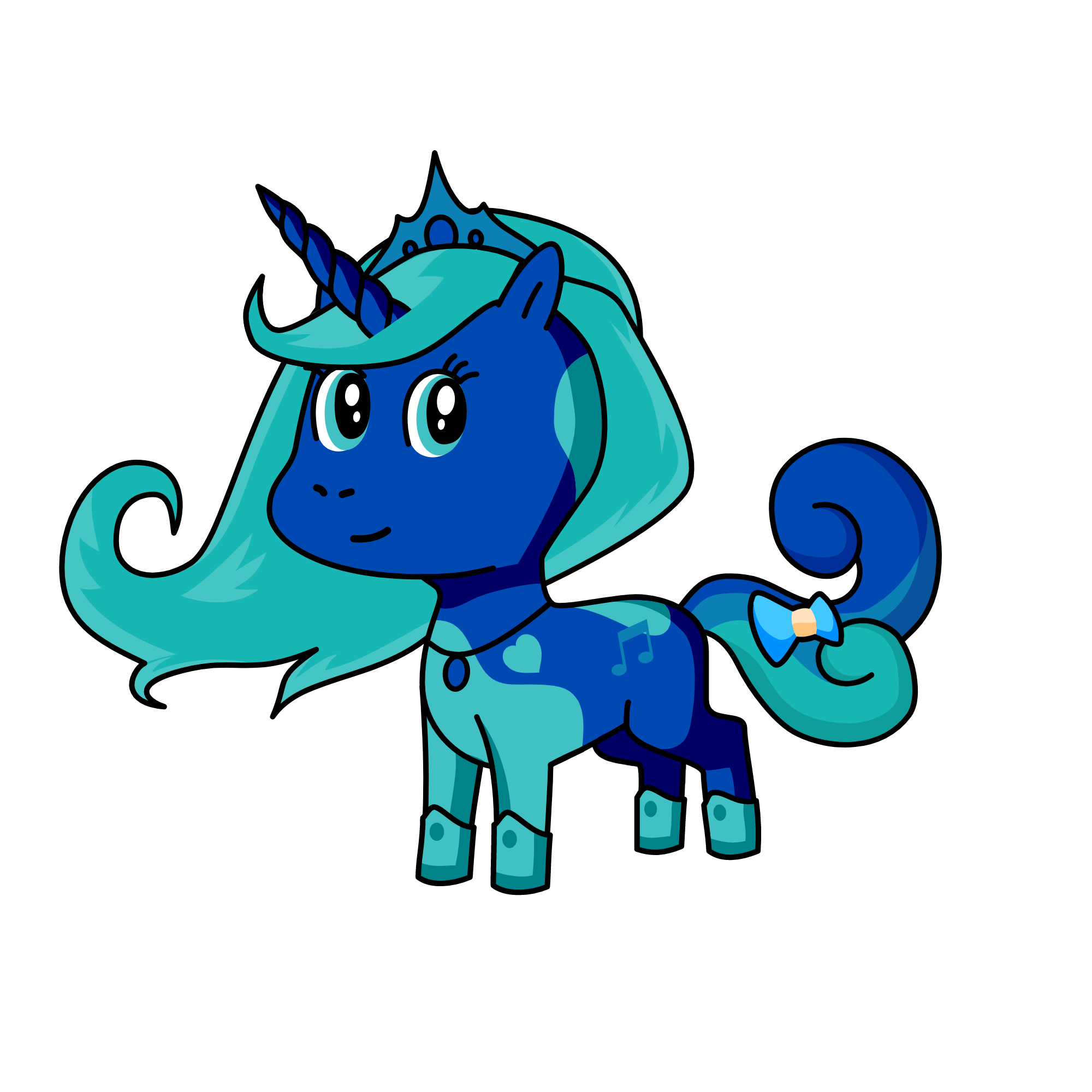 Nighty, the unicorn