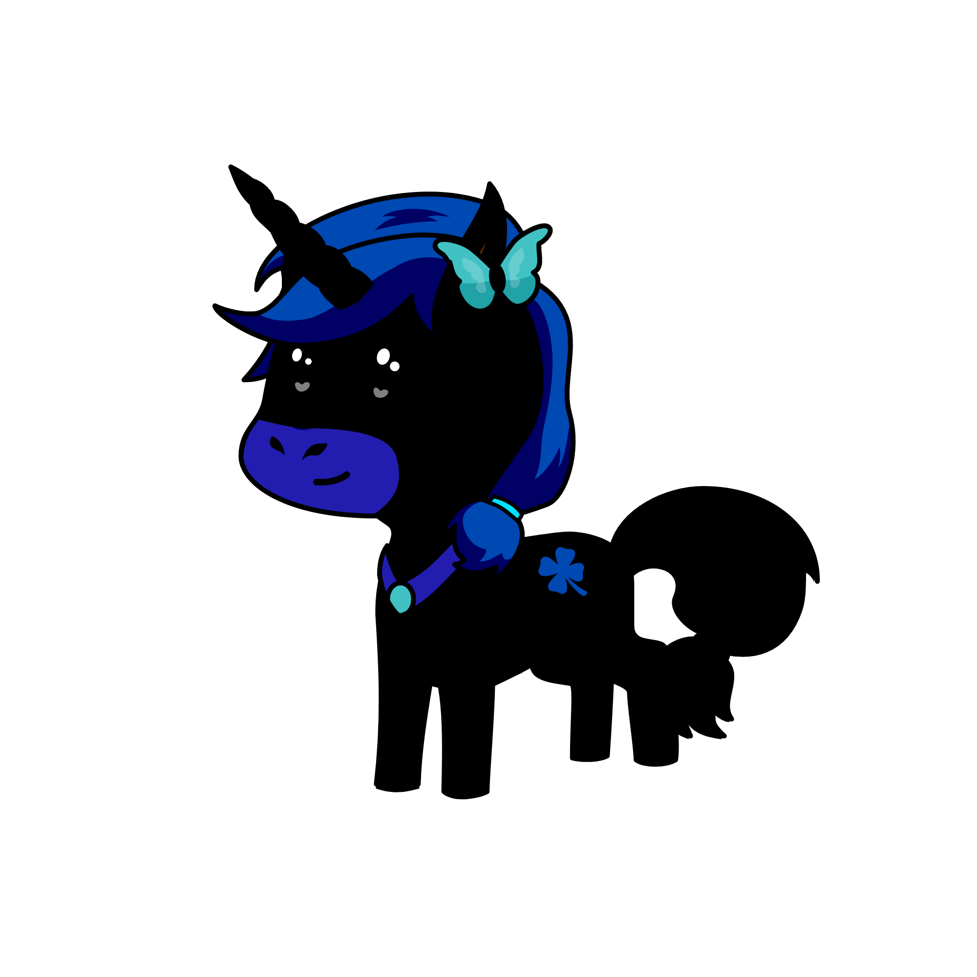 Luna, the unicorn