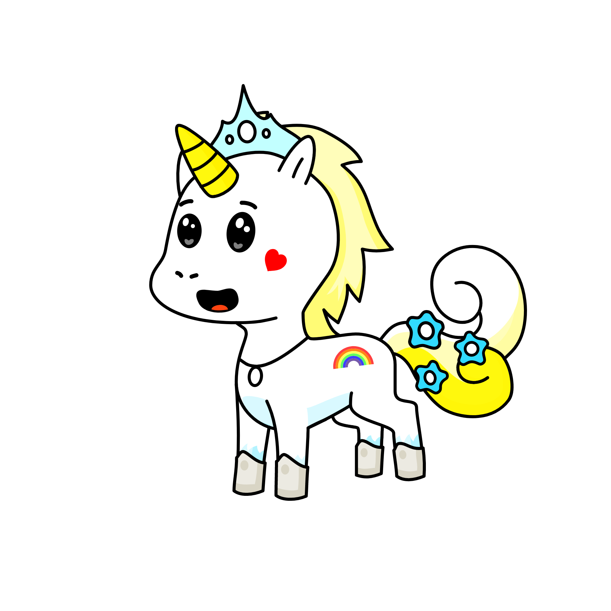 Unicorn of the Cloud Queen, the unicorn