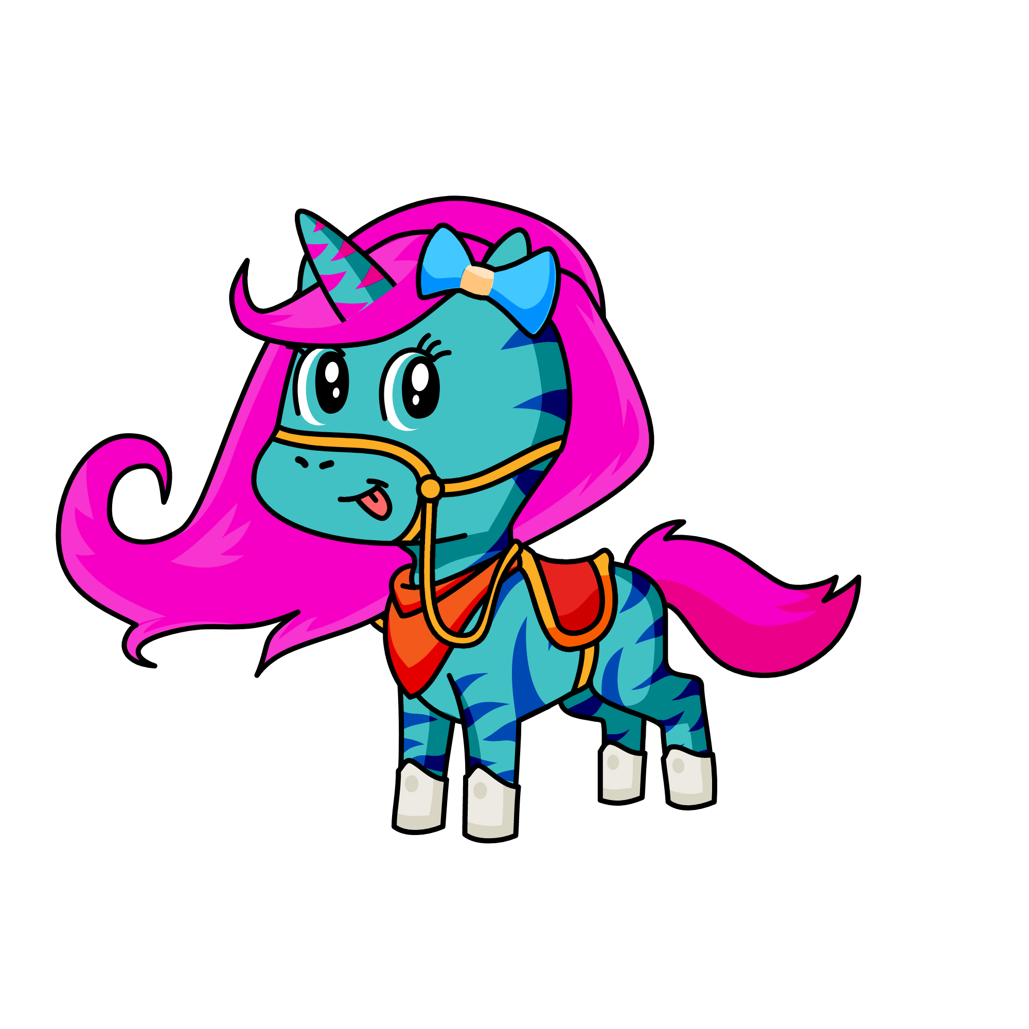 Nightwing, the unicorn