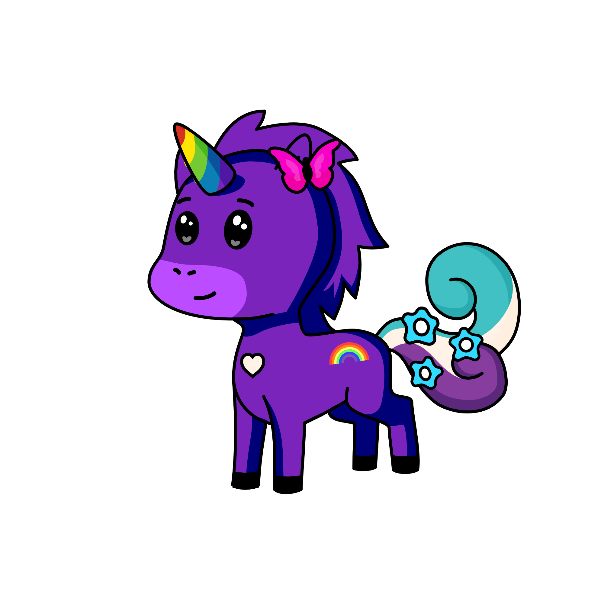 Pulow, the unicorn