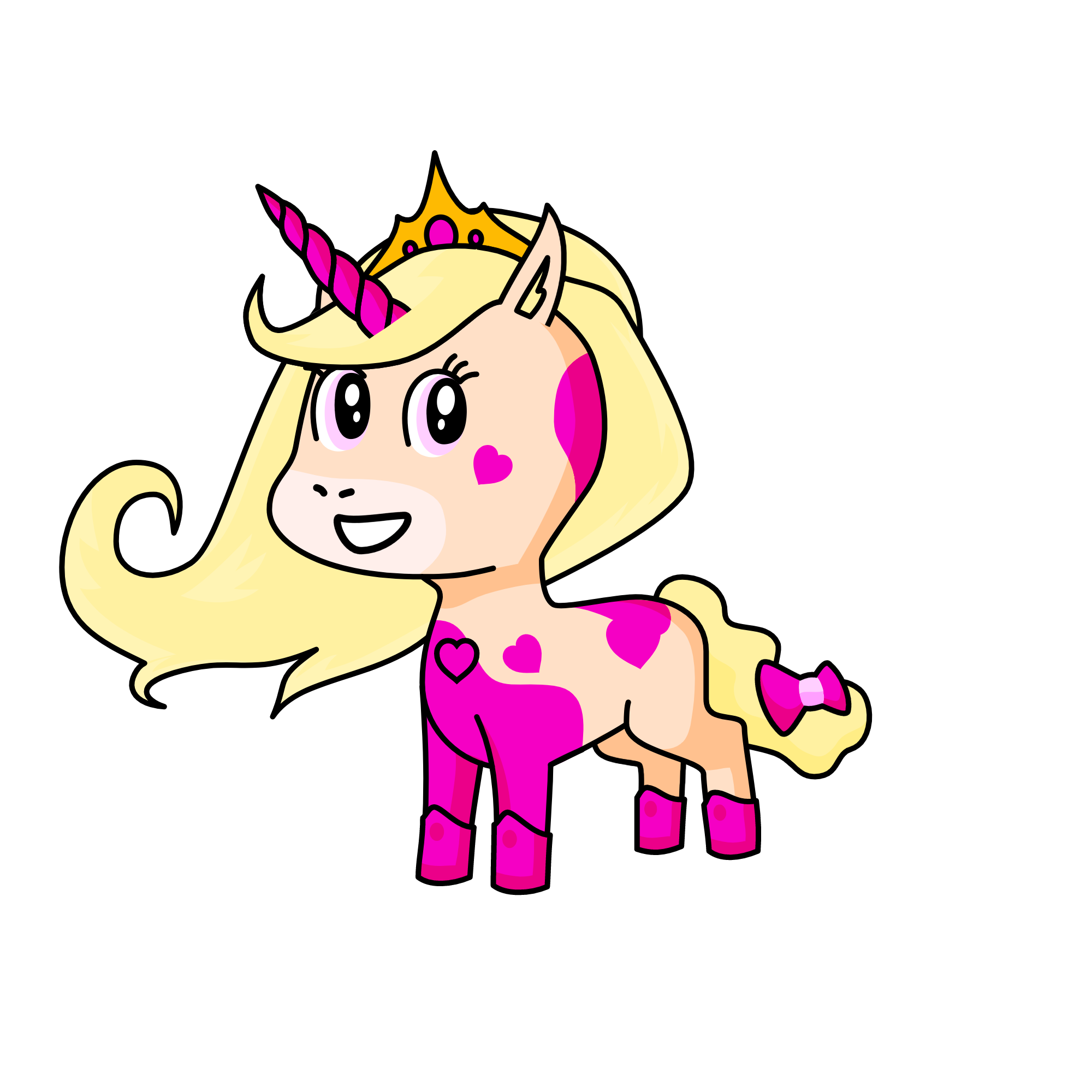 Miss Over Top Show Off, the unicorn