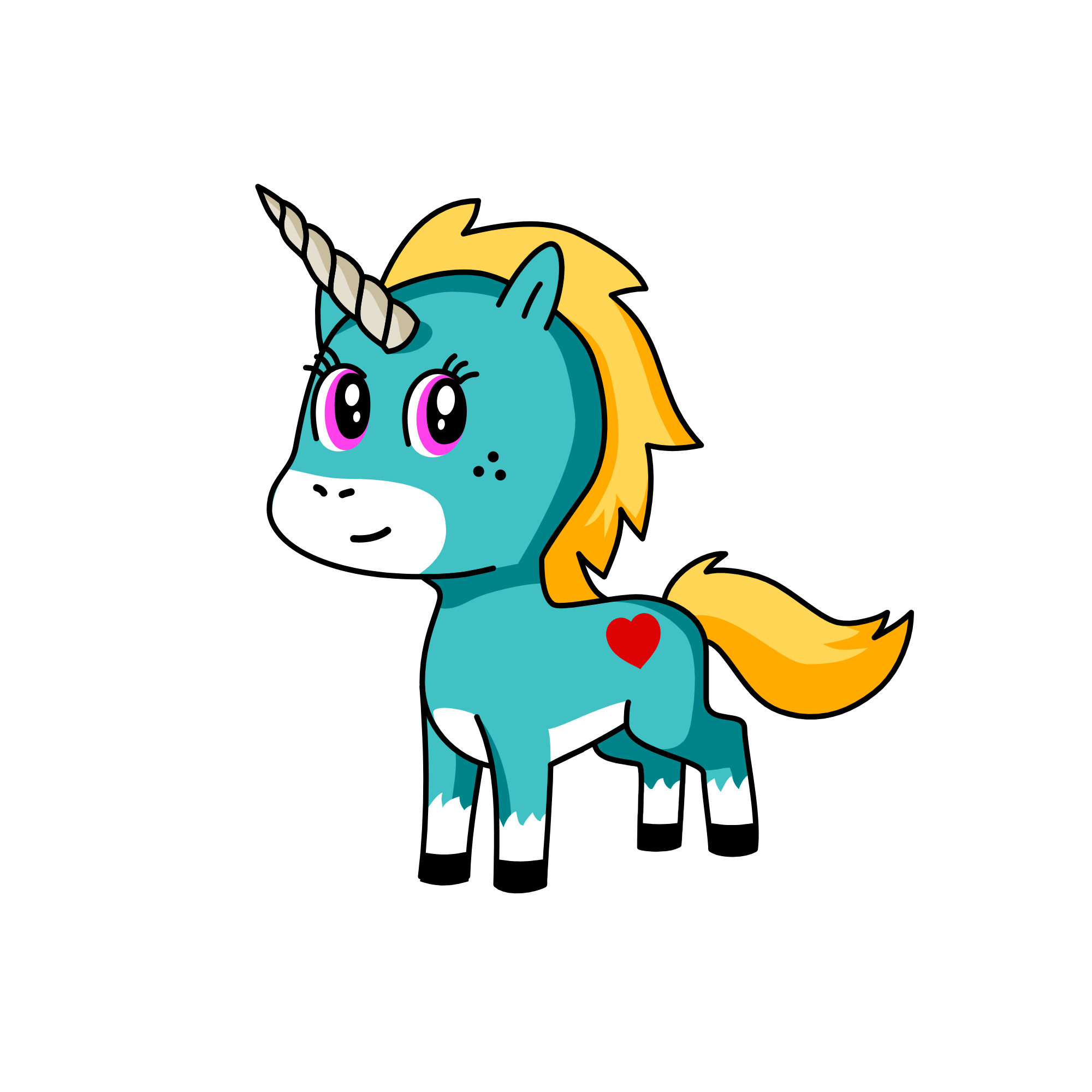 cutie, the unicorn