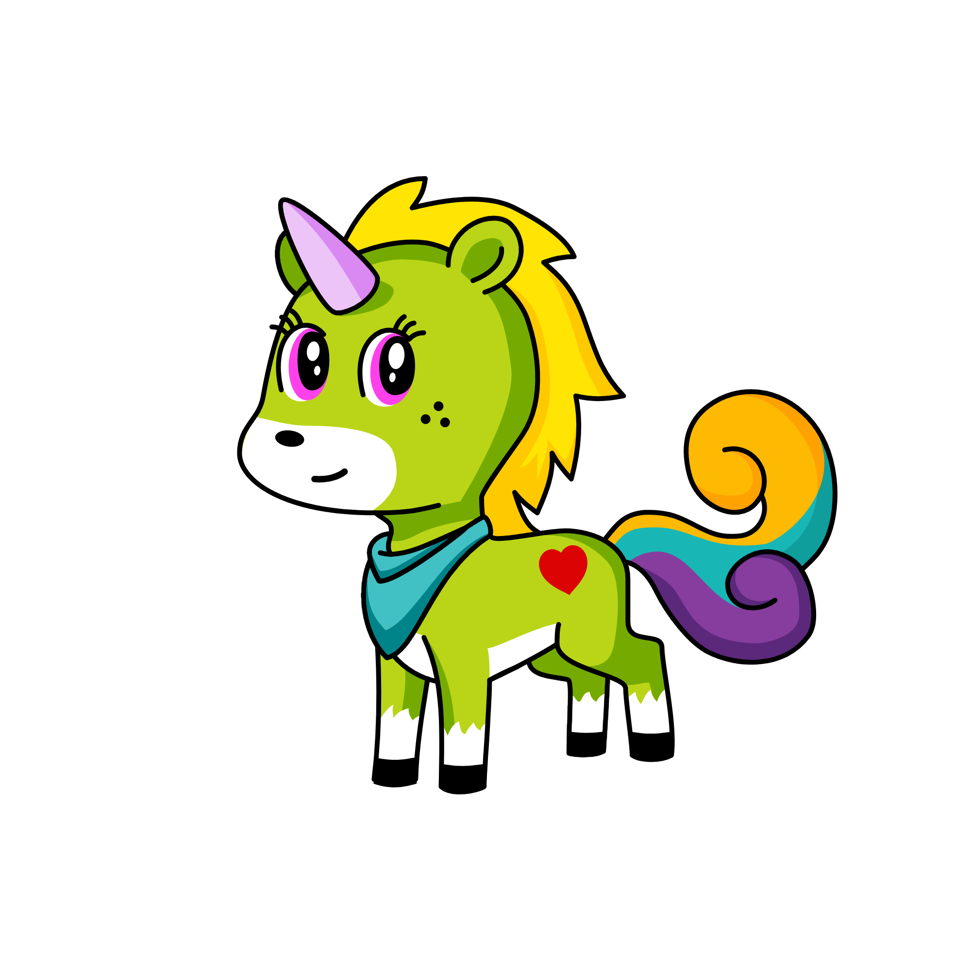 paradise, the unicorn