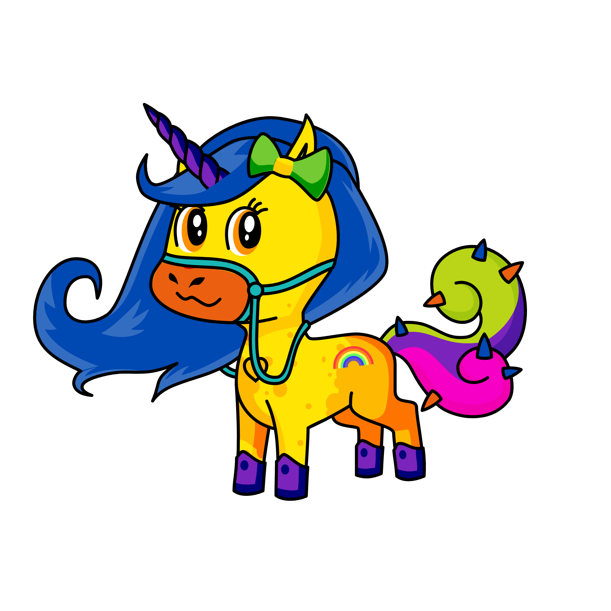 Hello, the unicorn