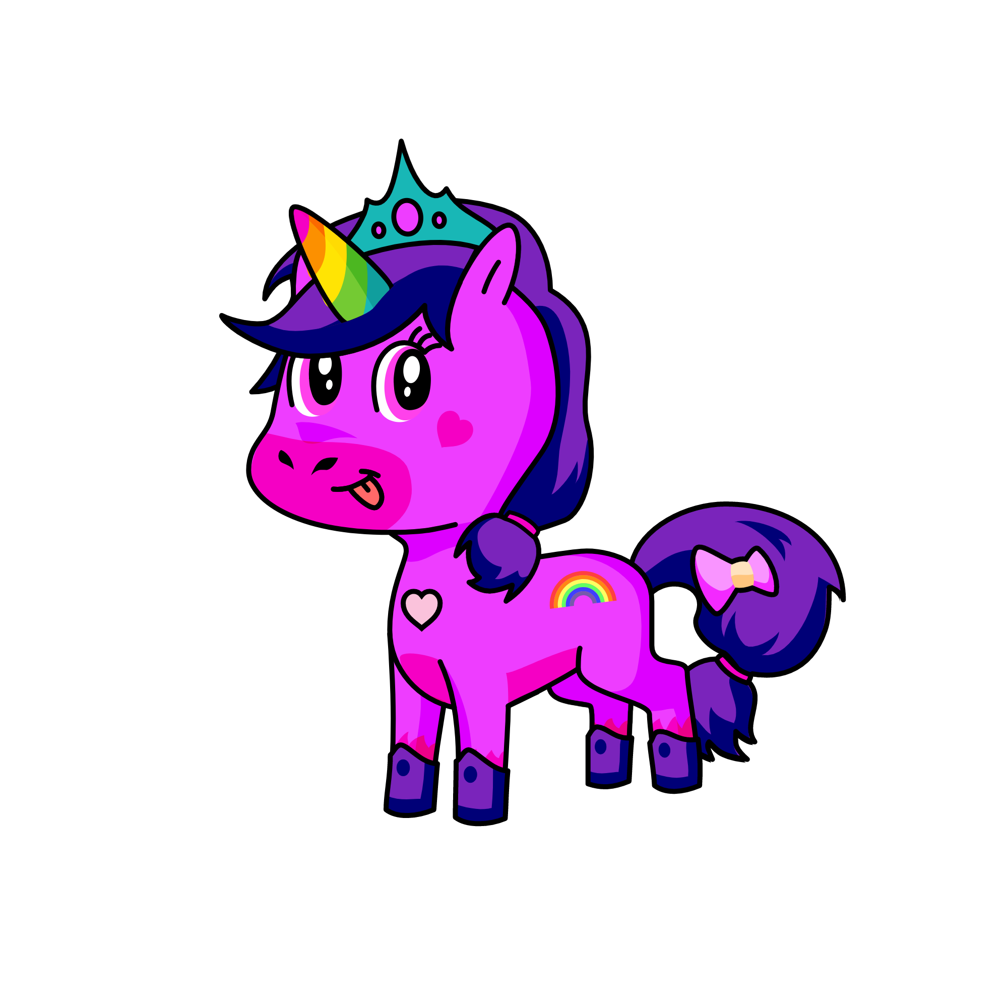 pinkie, the unicorn