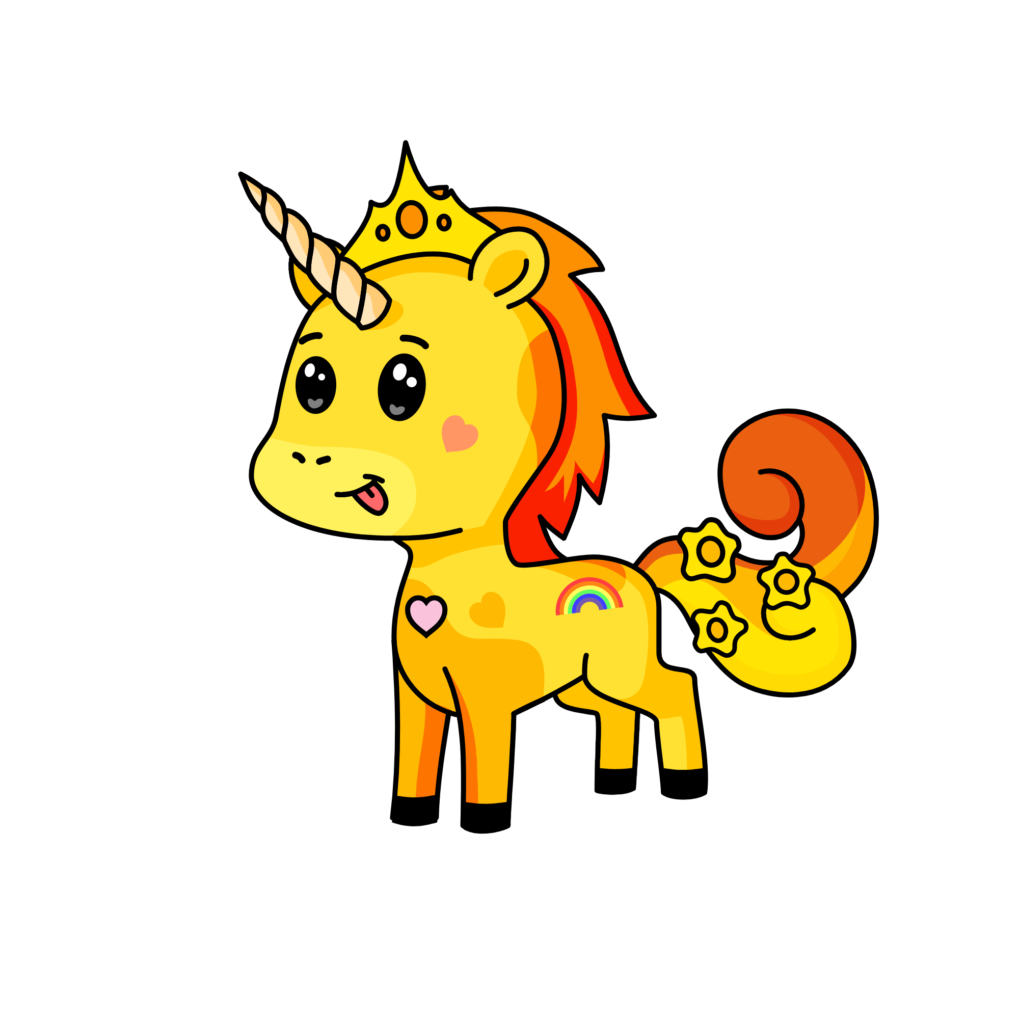 Lux, the unicorn