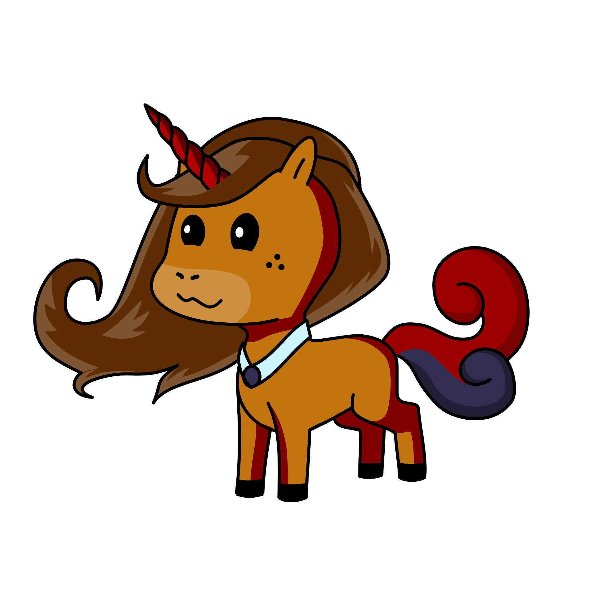 choco chip, the unicorn