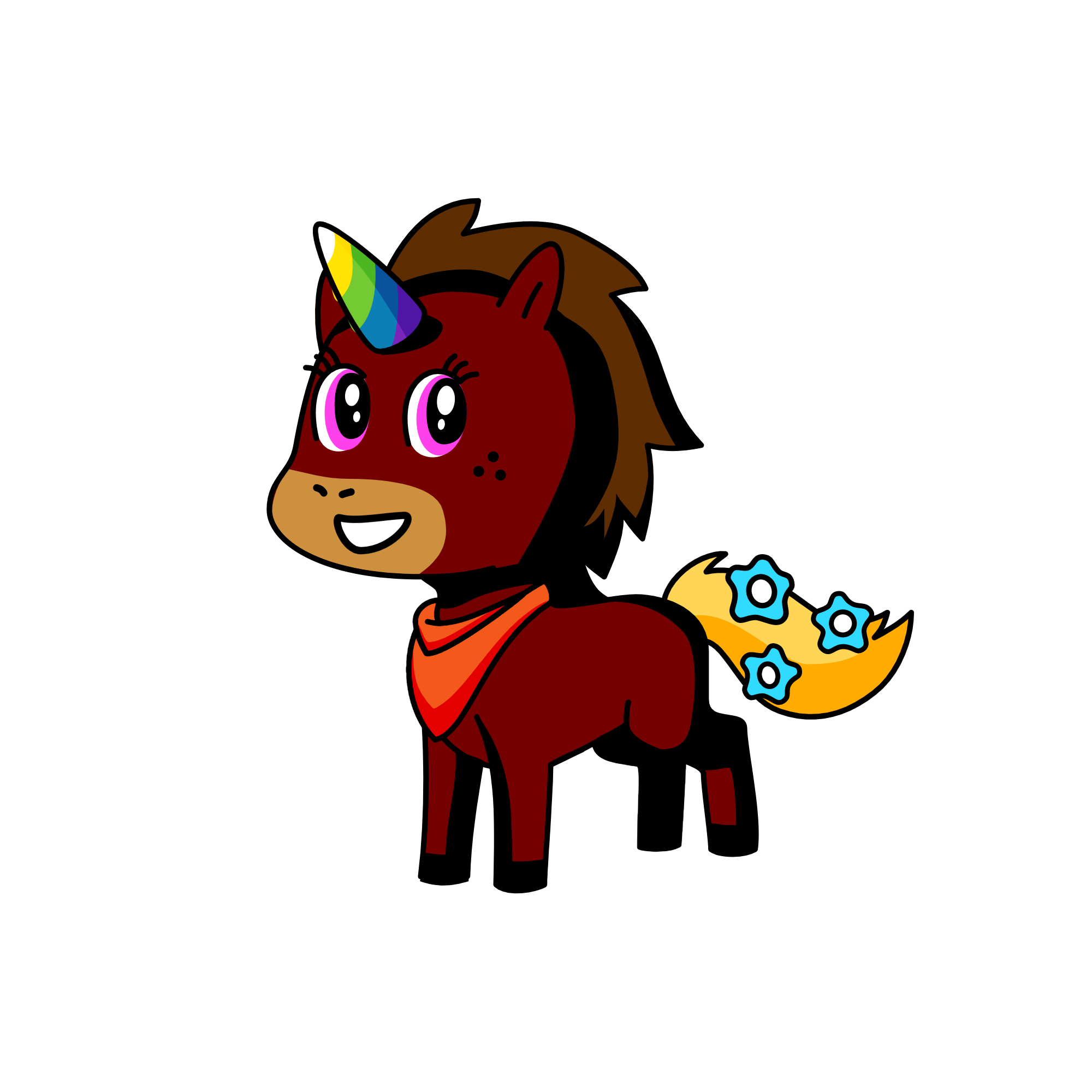 corny, the unicorn