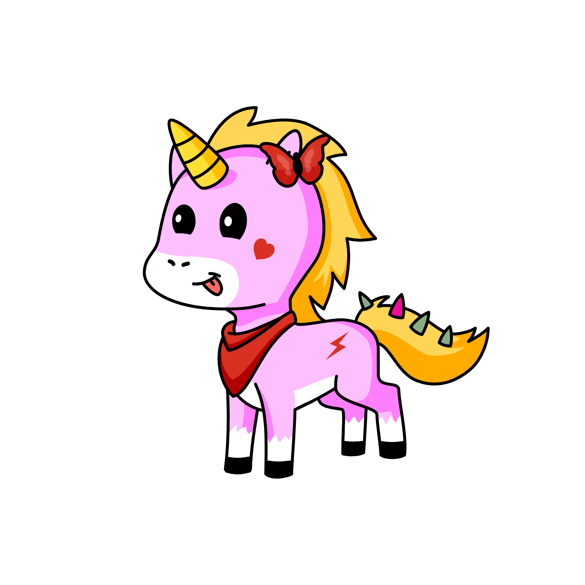 kitty, the unicorn