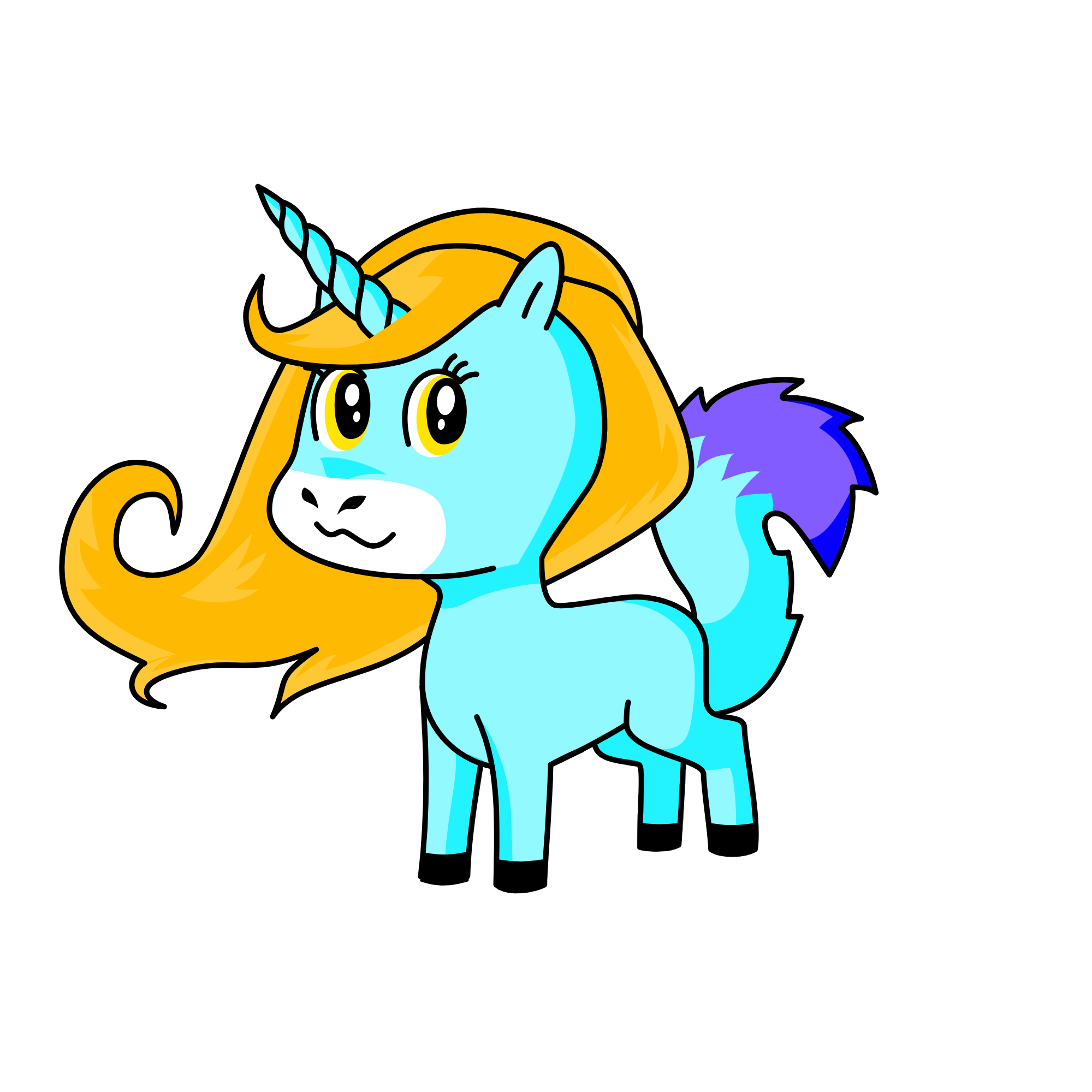 goldfish, the unicorn