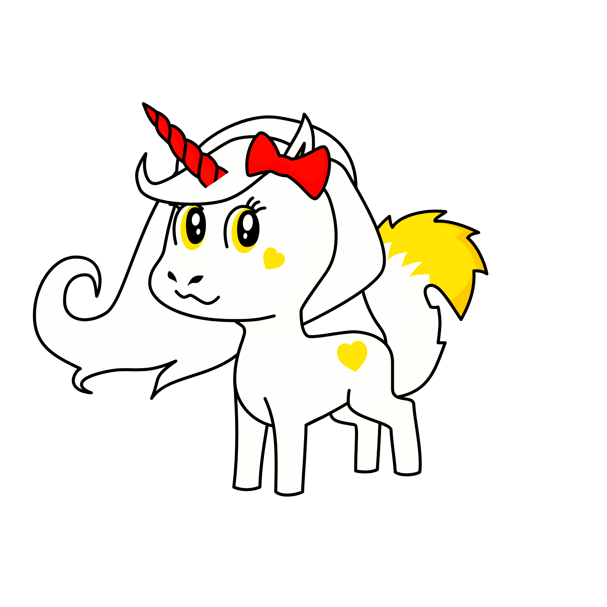 kitty, the unicorn