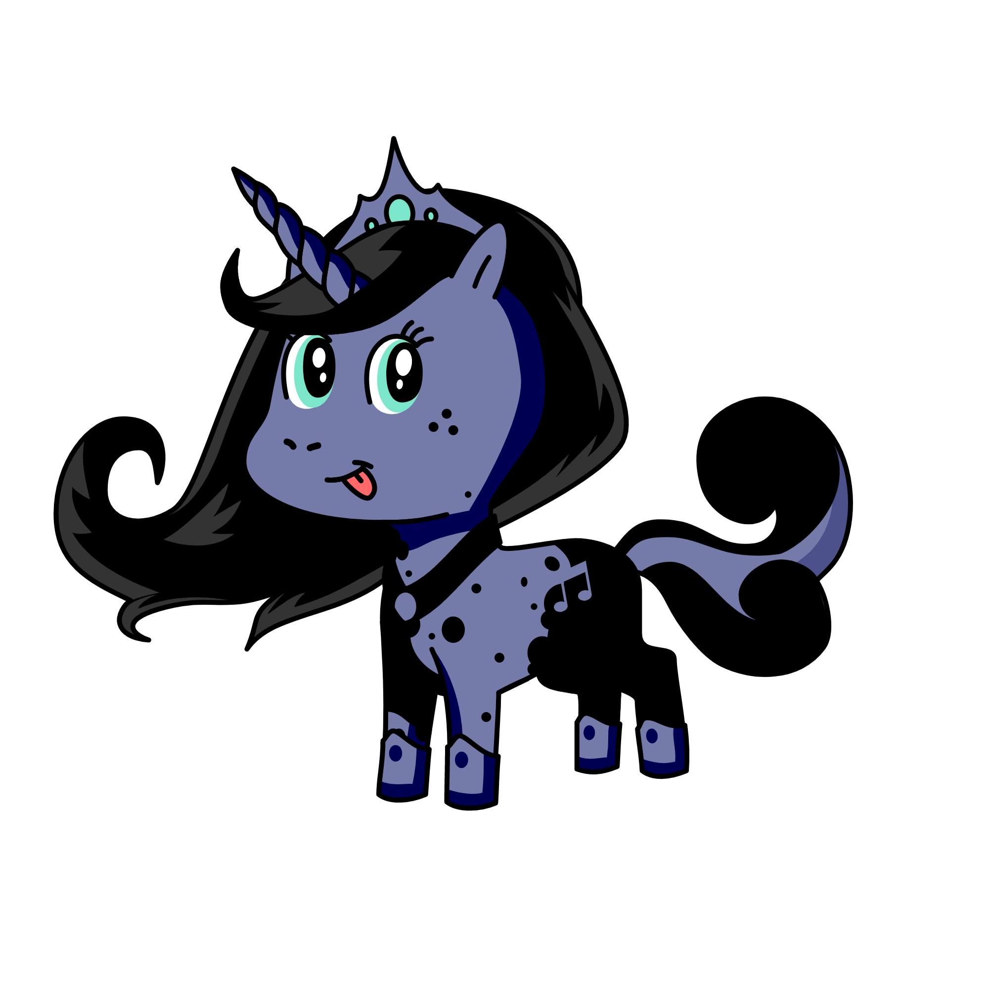 Midnight, the unicorn