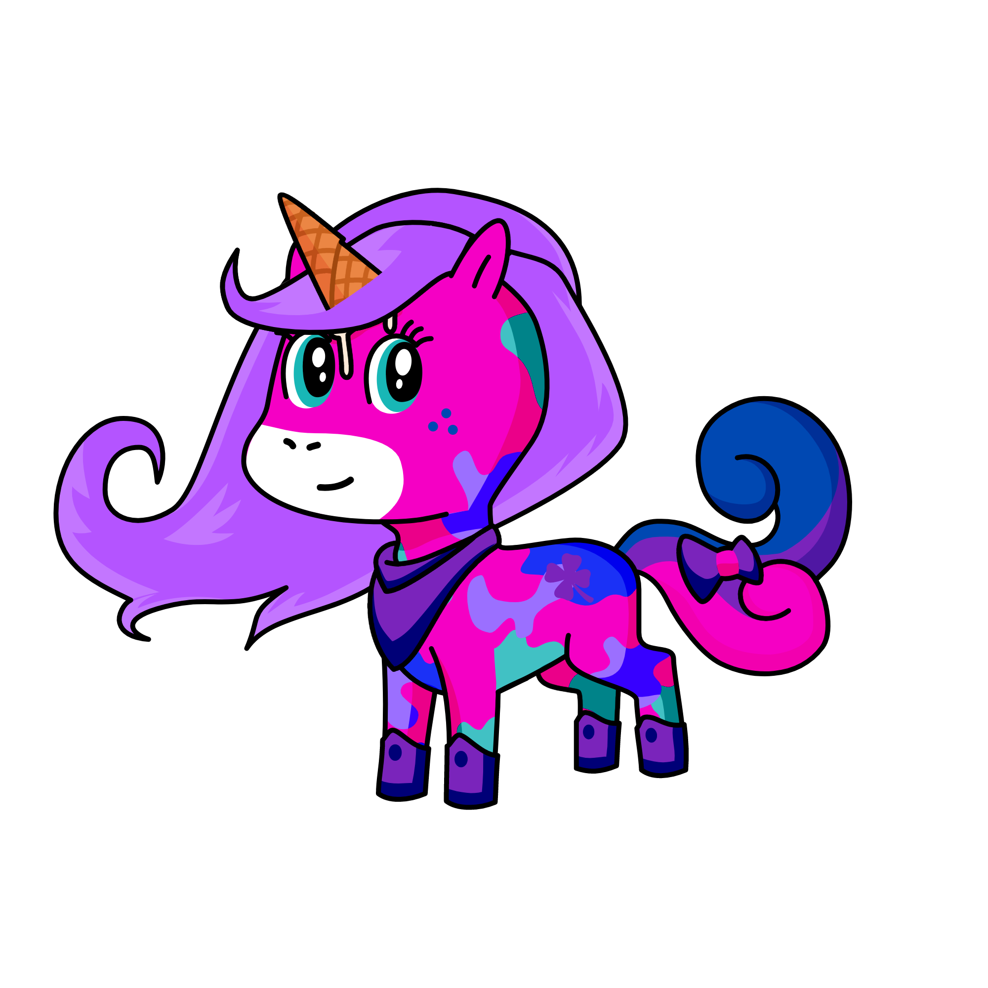 Applejack , the unicorn