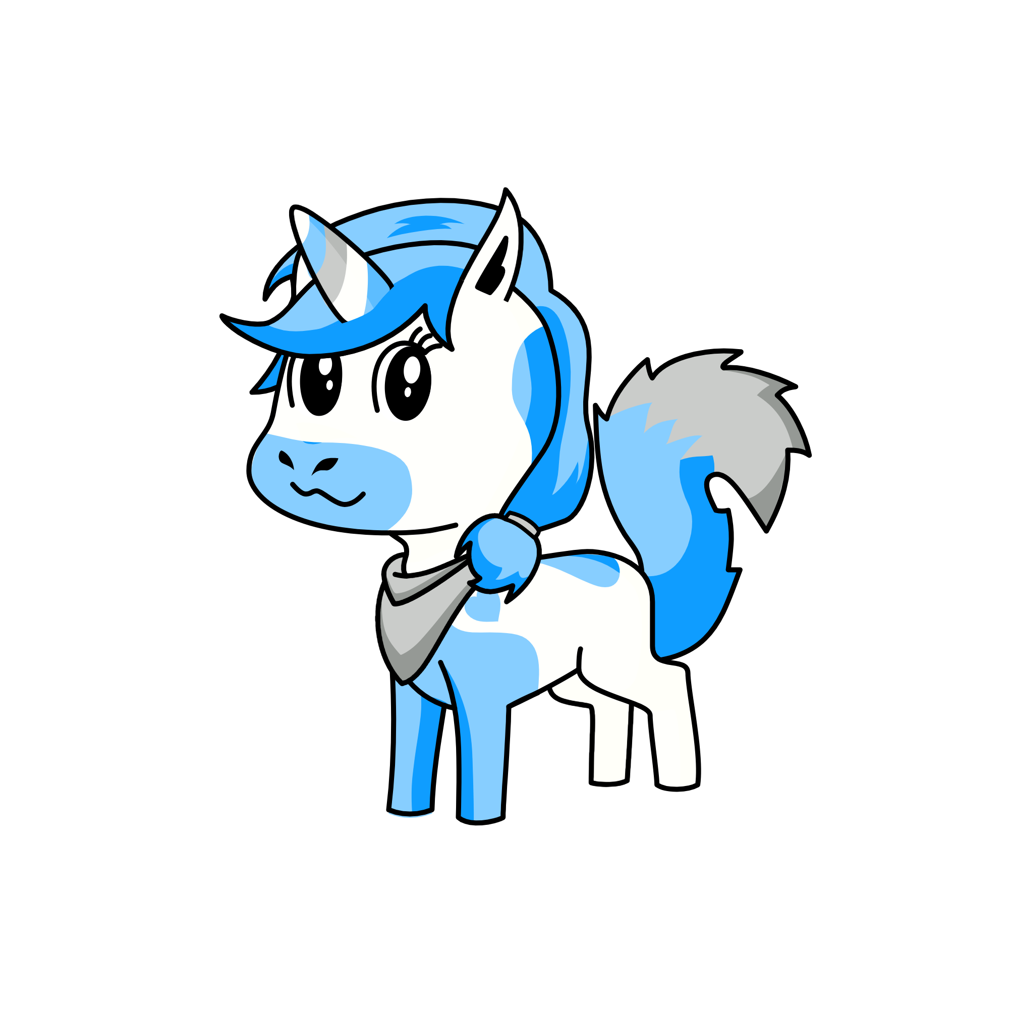 sans, the unicorn