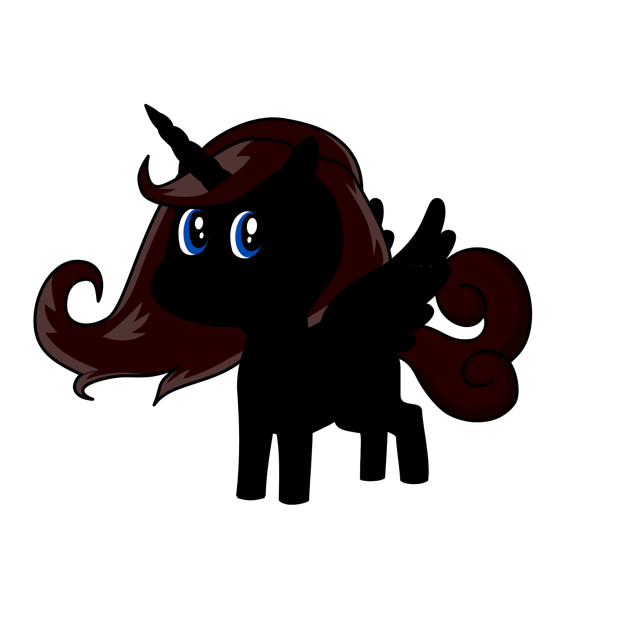 darkness, the unicorn