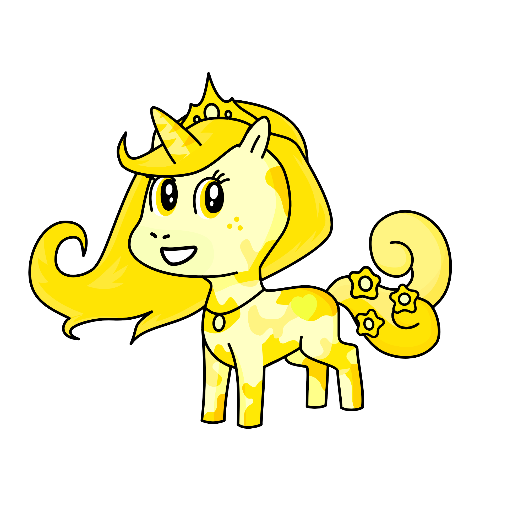 Yellacorn, the unicorn
