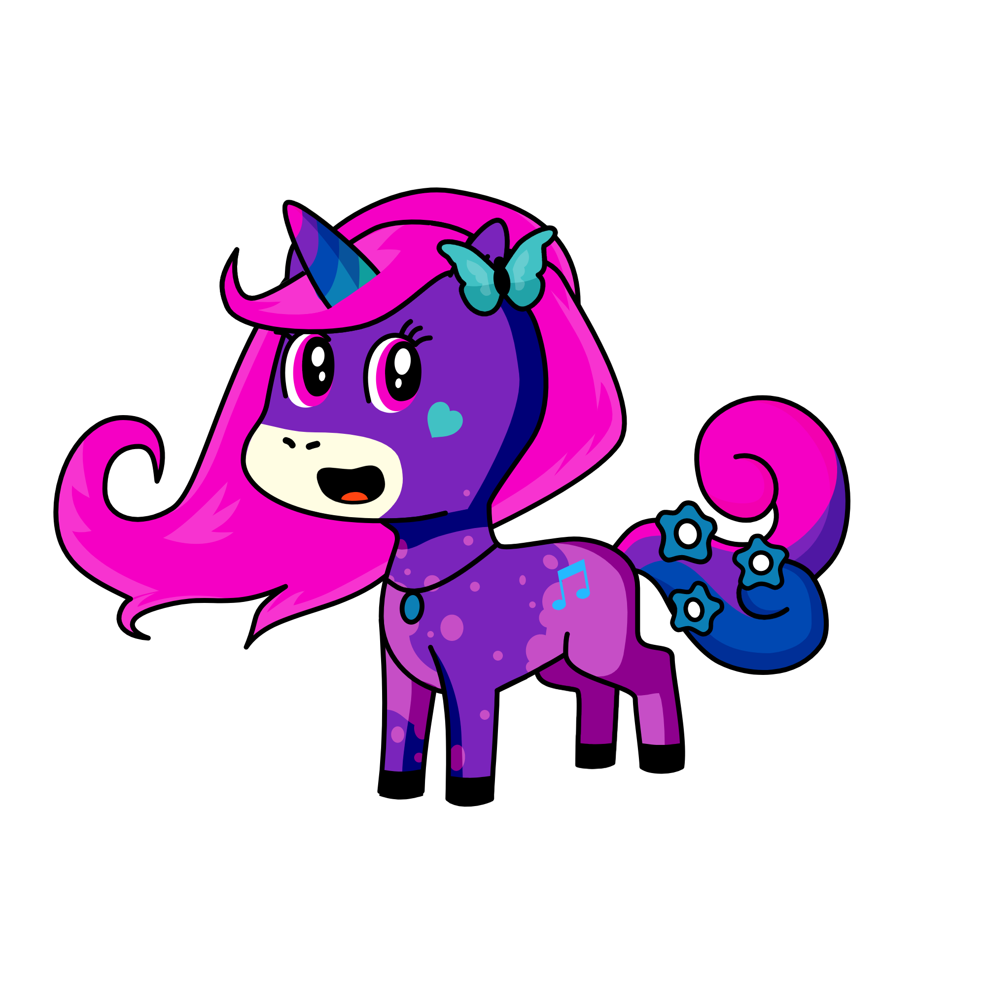 luna, the unicorn