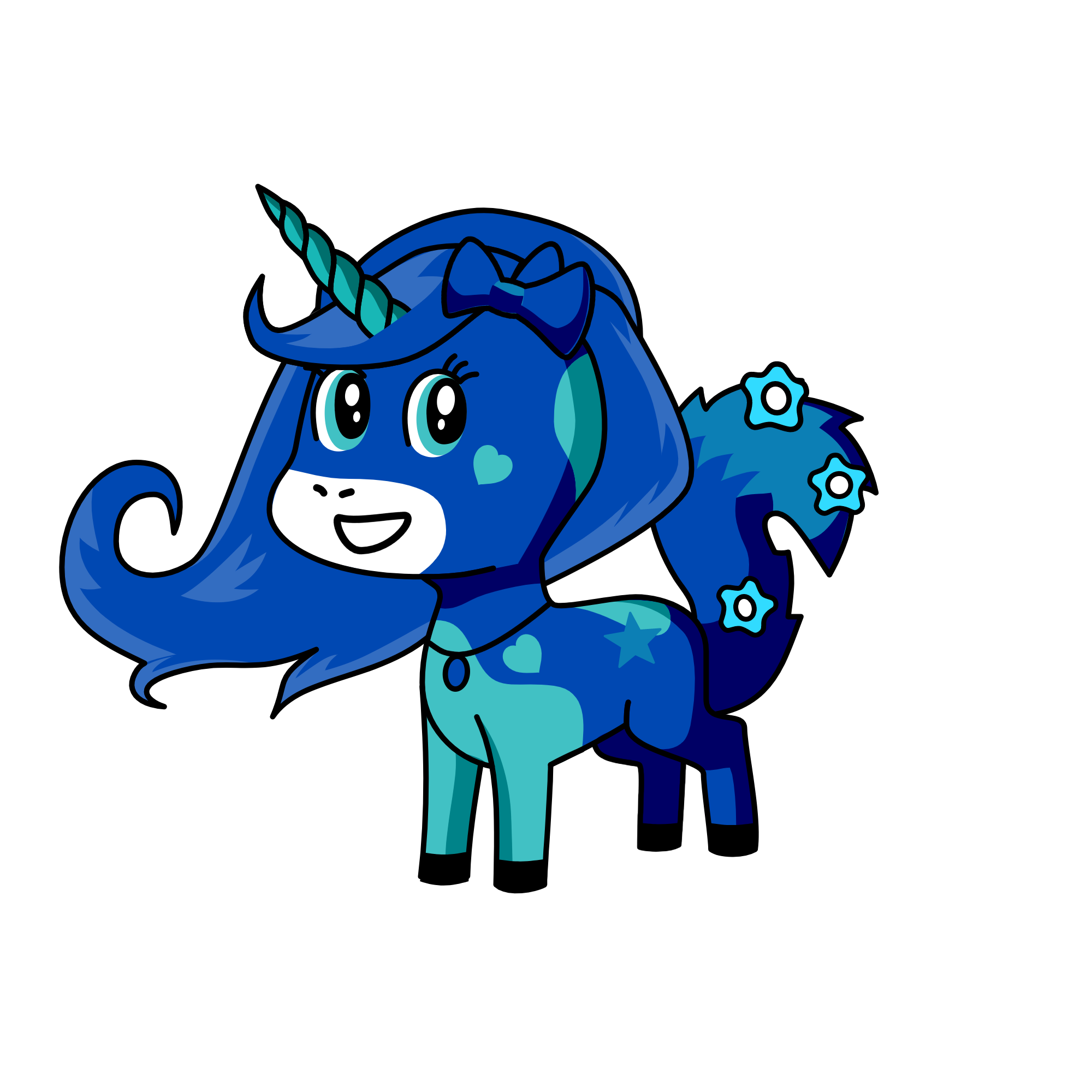 shimmer, the unicorn