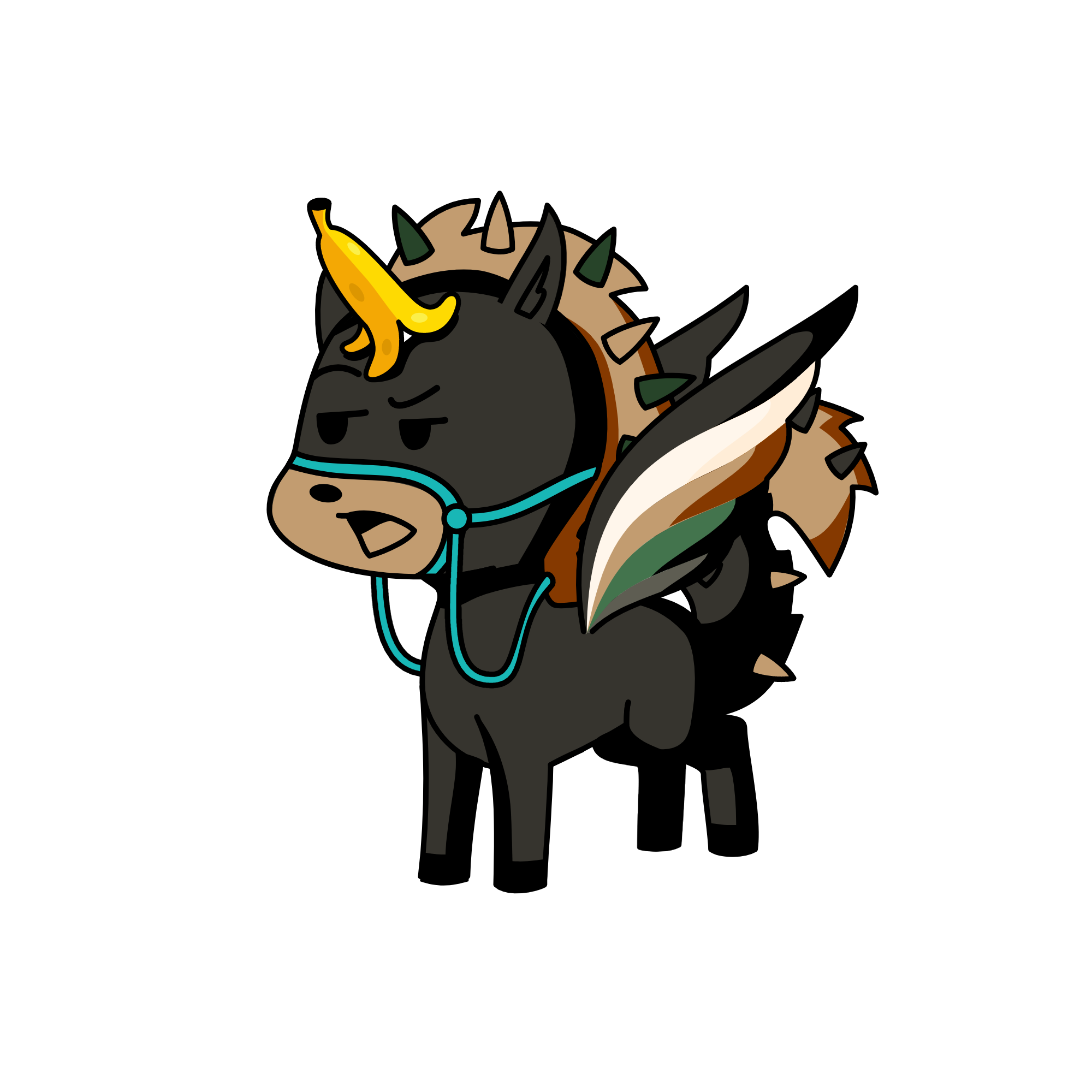 trash, the unicorn