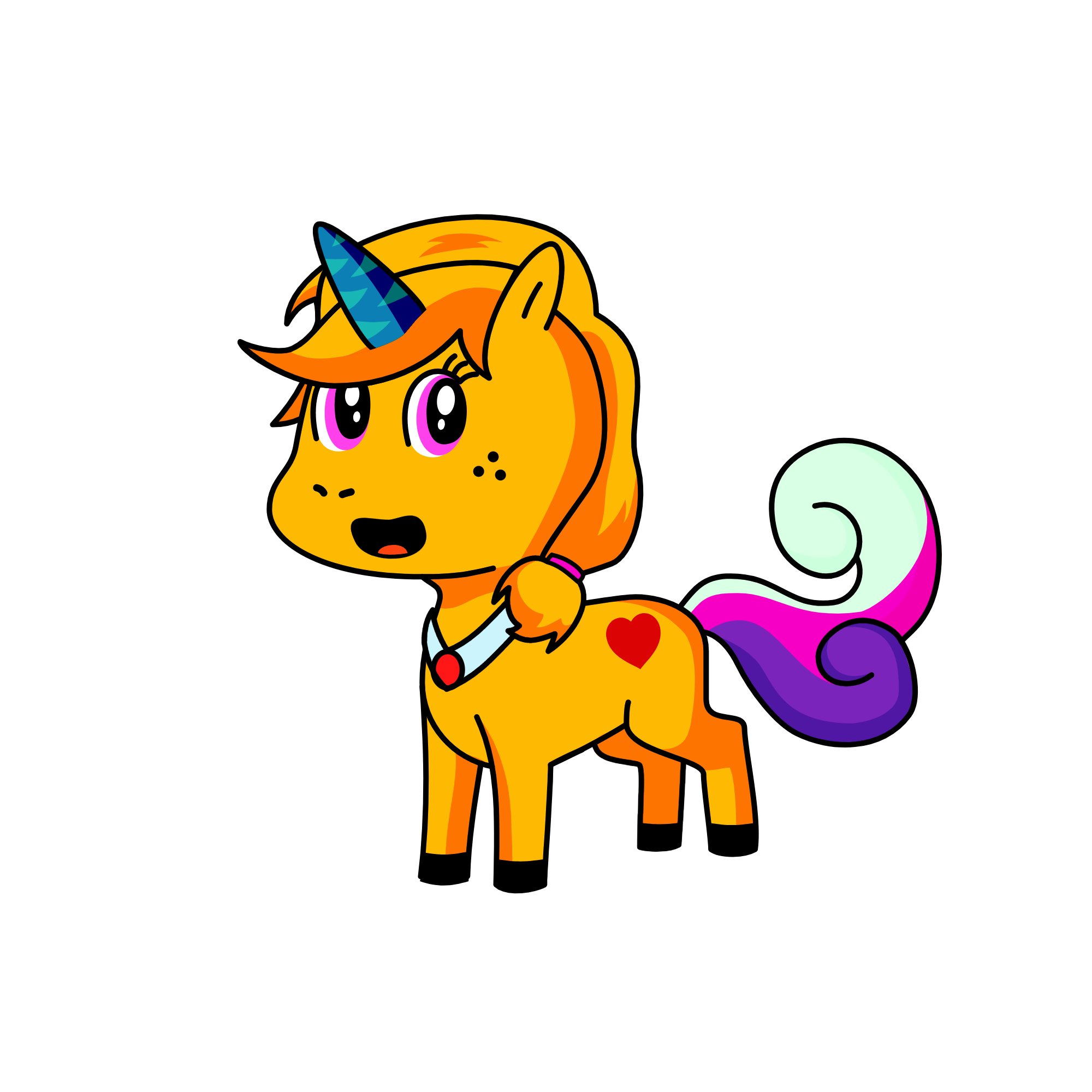 selany, the unicorn