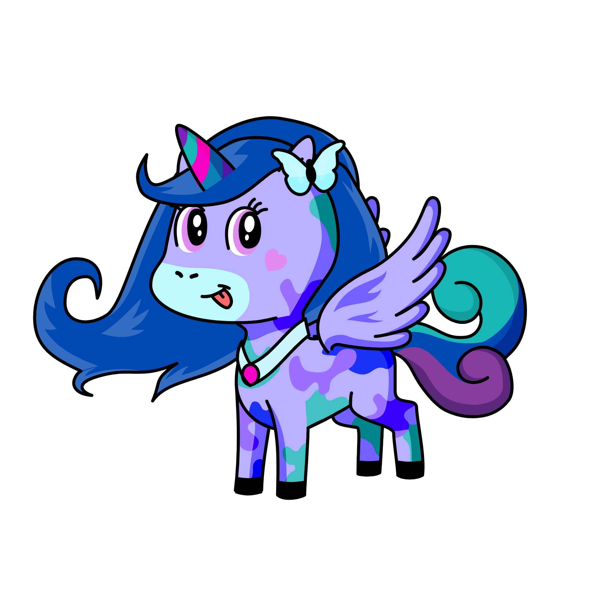 rosey, the unicorn