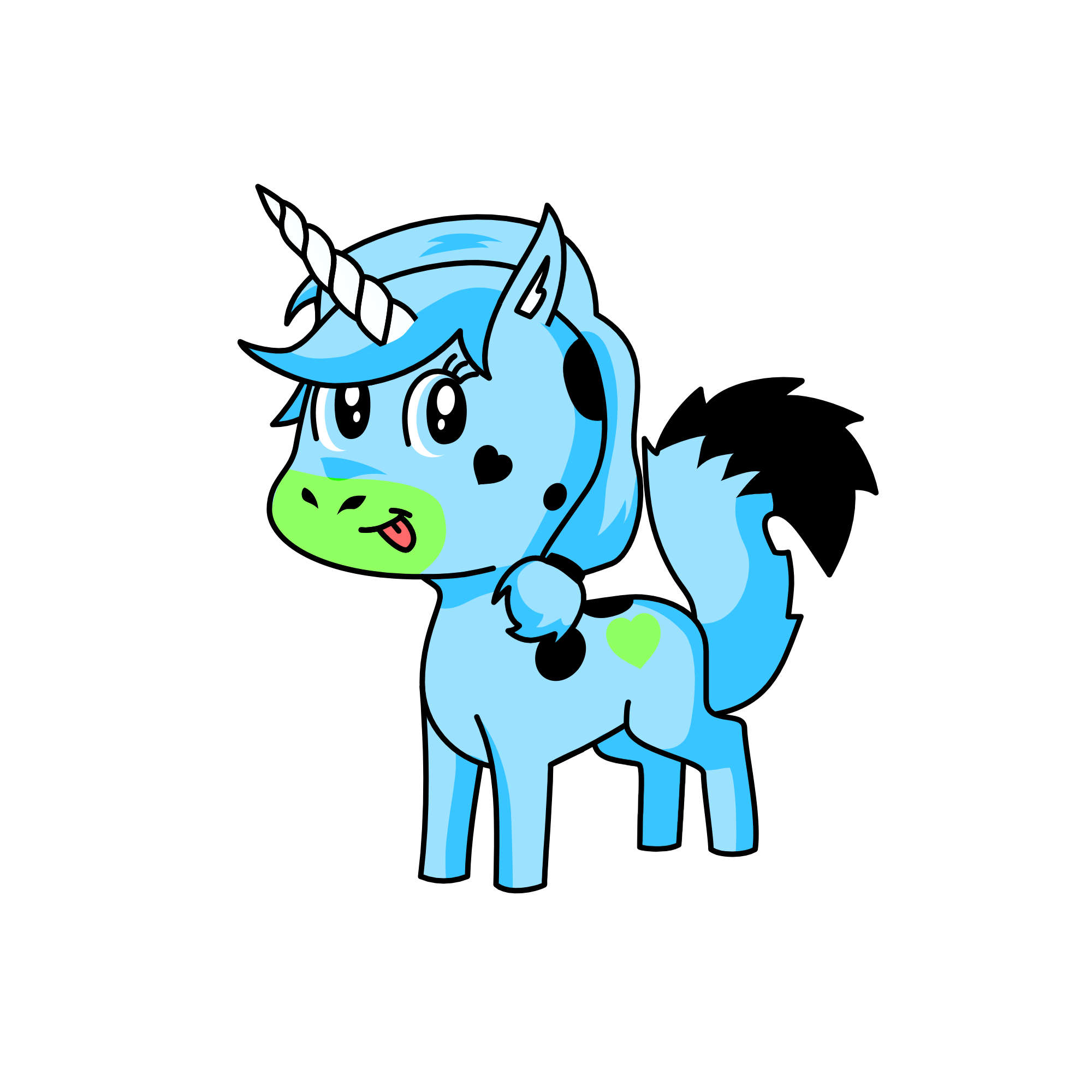 diamond, the unicorn