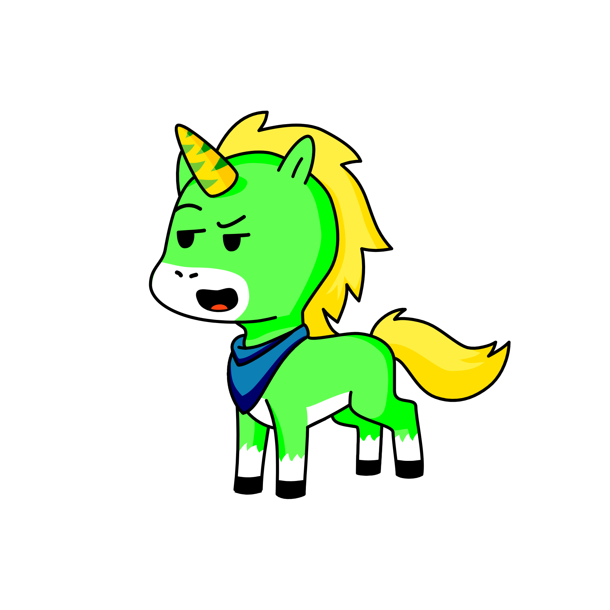 oliver, the unicorn