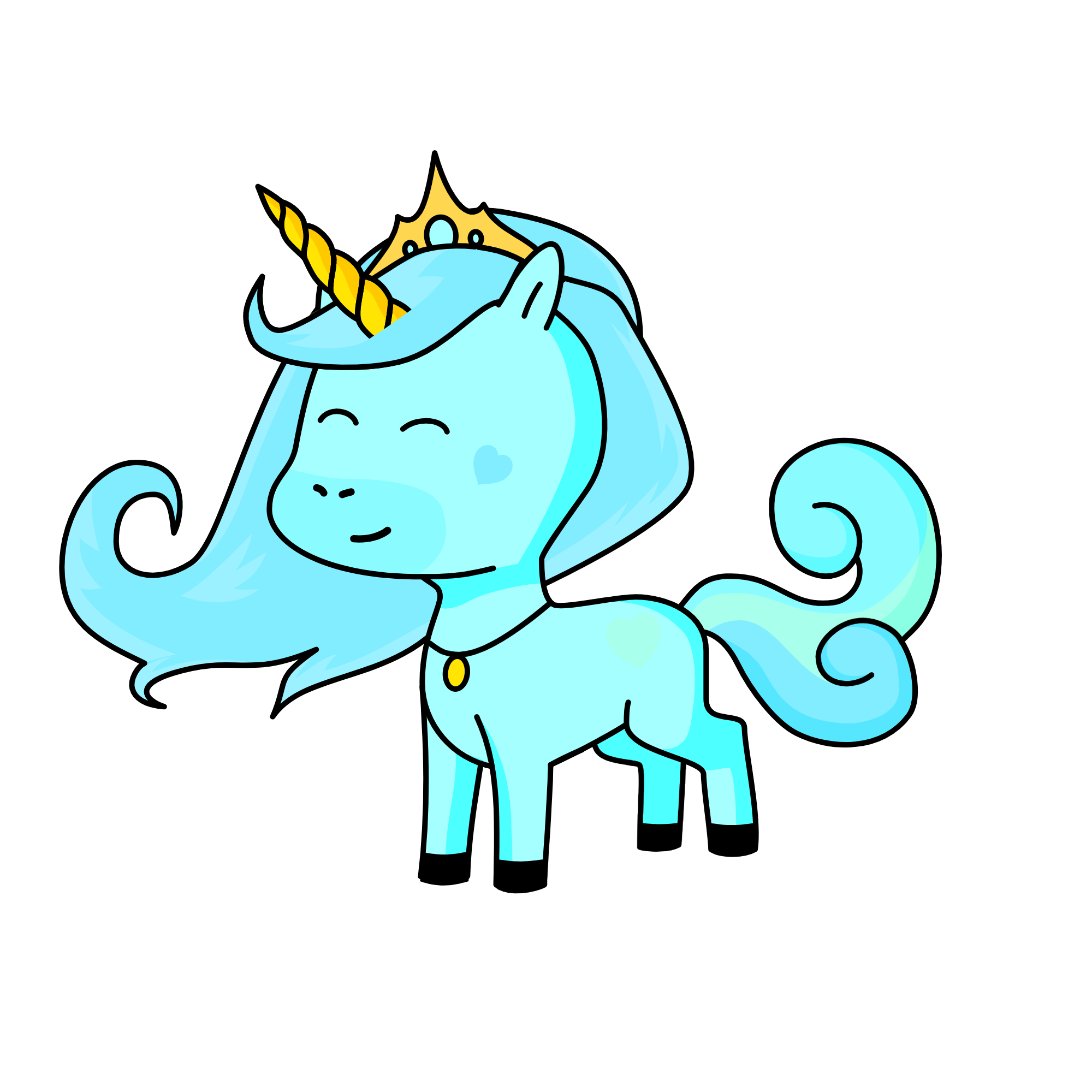 Tiara, the unicorn