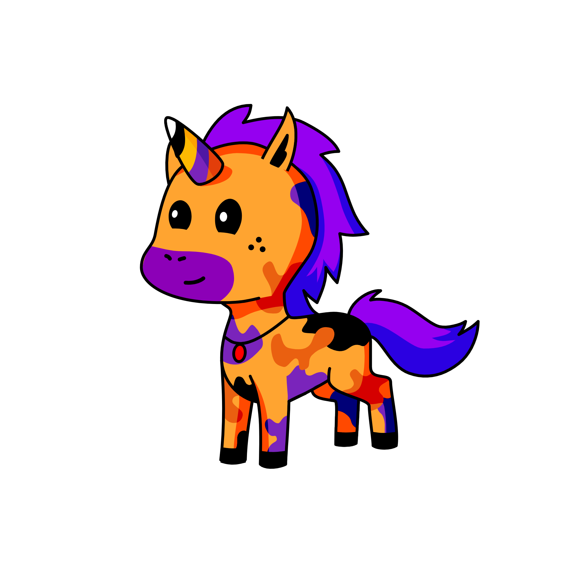 Jack O'Lant, the unicorn