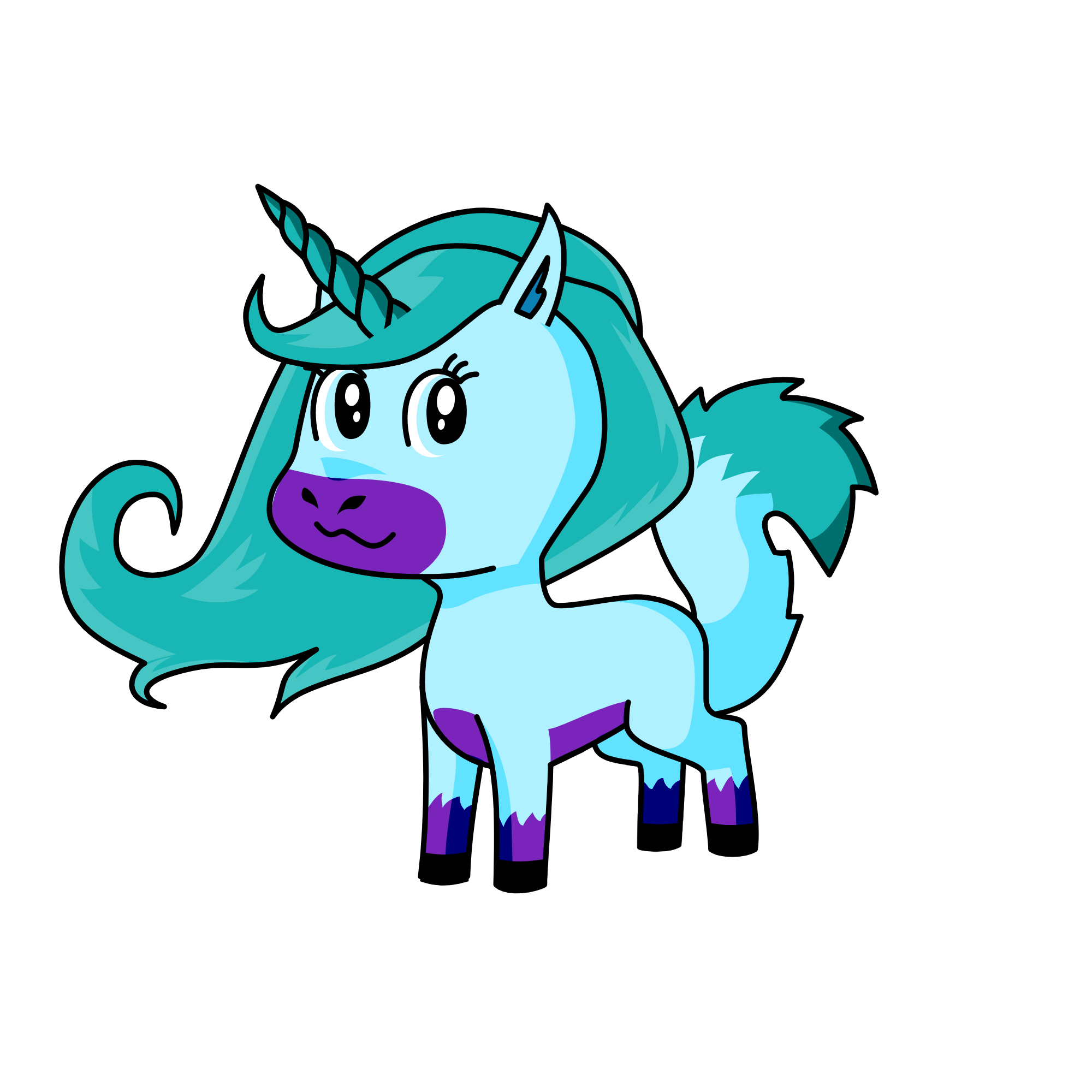 kitty, the unicorn