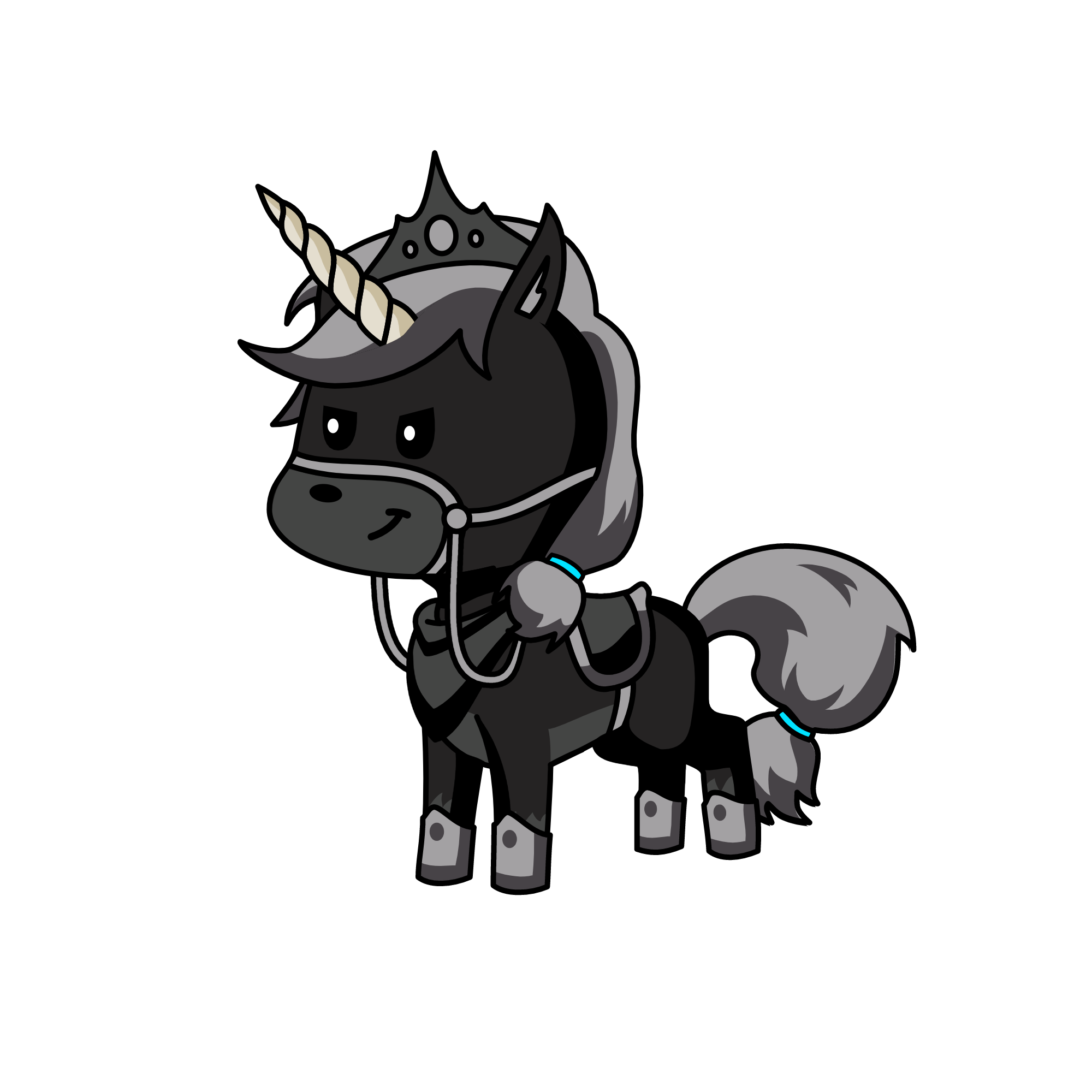 Midnight, the unicorn