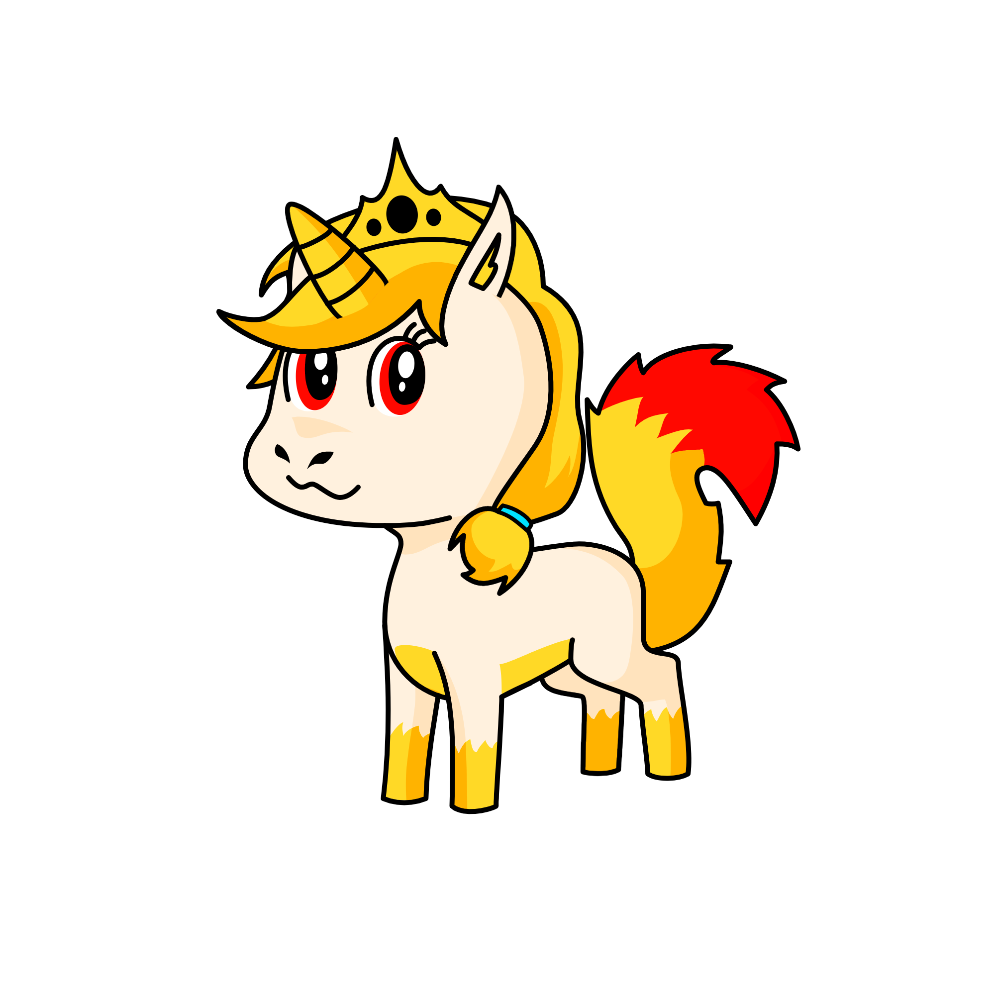 queen, the unicorn