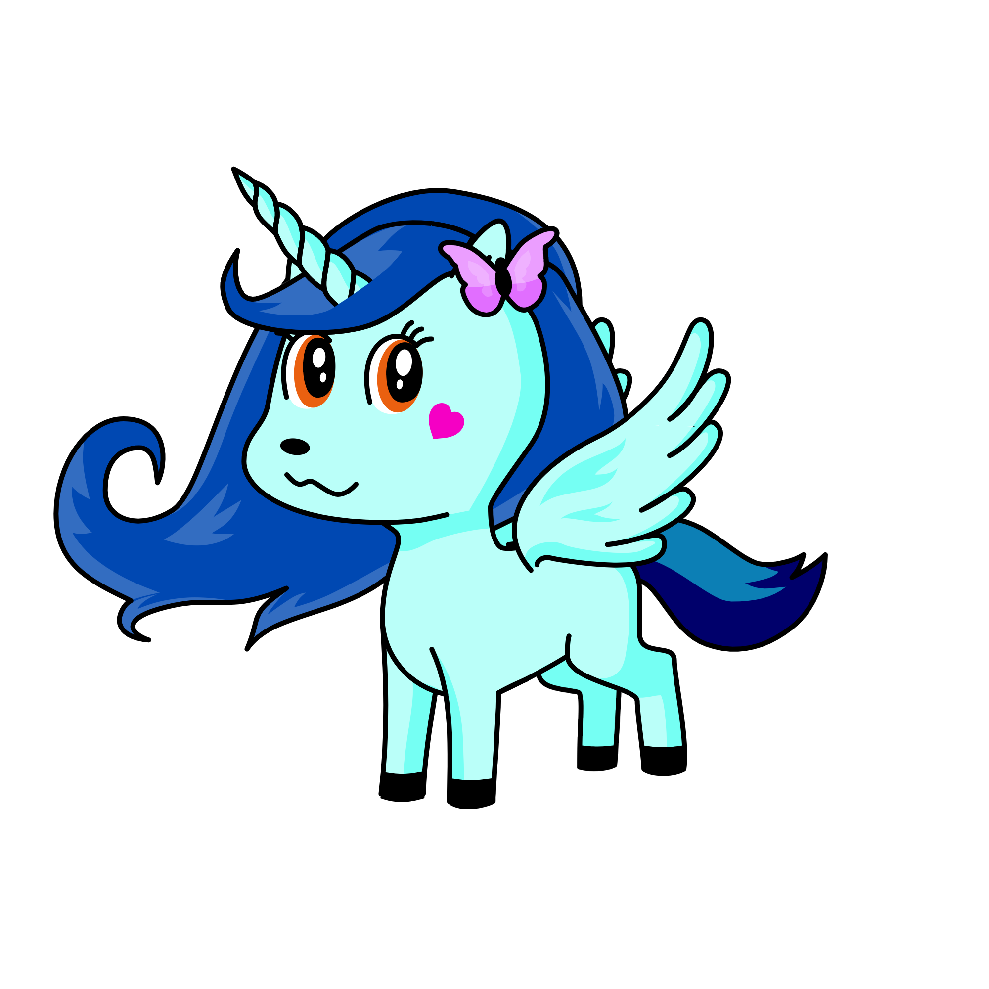 Smoll Bean, the unicorn