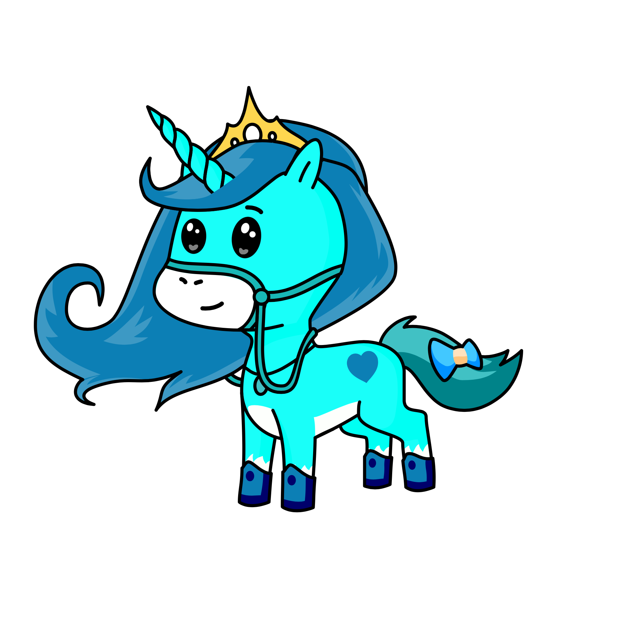 sun light, the unicorn