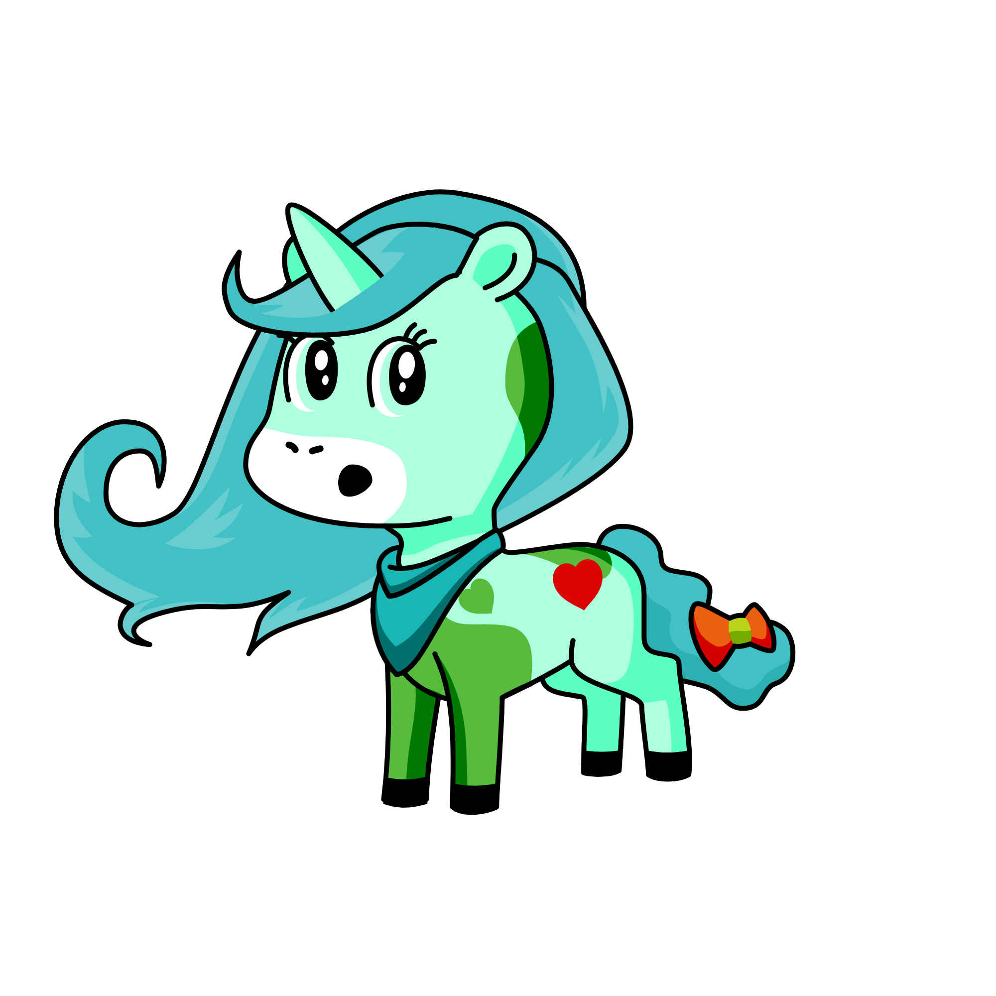 blue dust, the unicorn