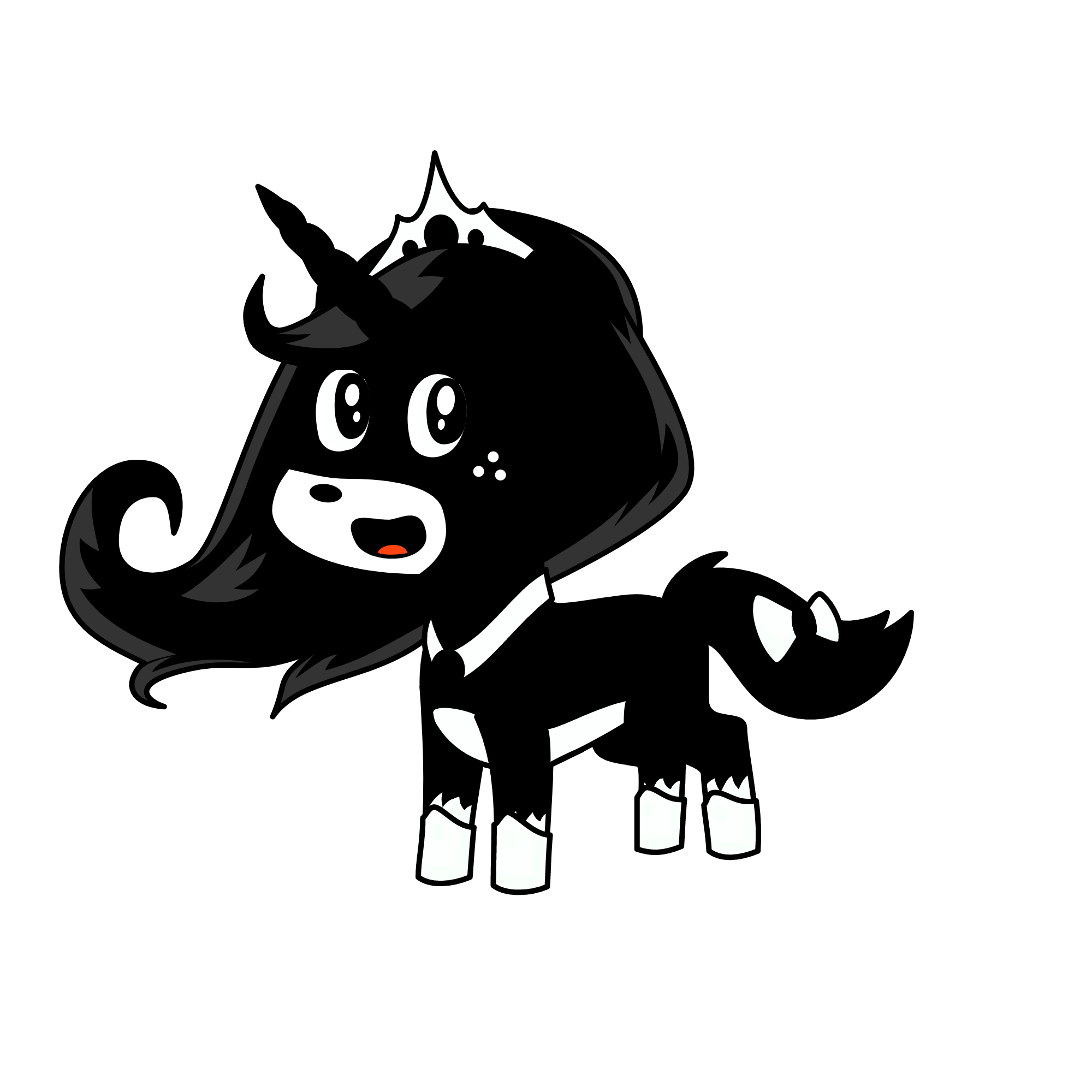 the dark , the unicorn