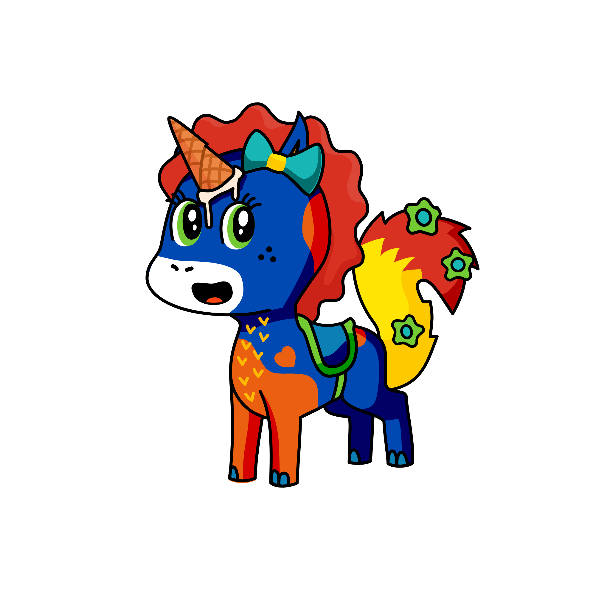 ICECREAM, the unicorn