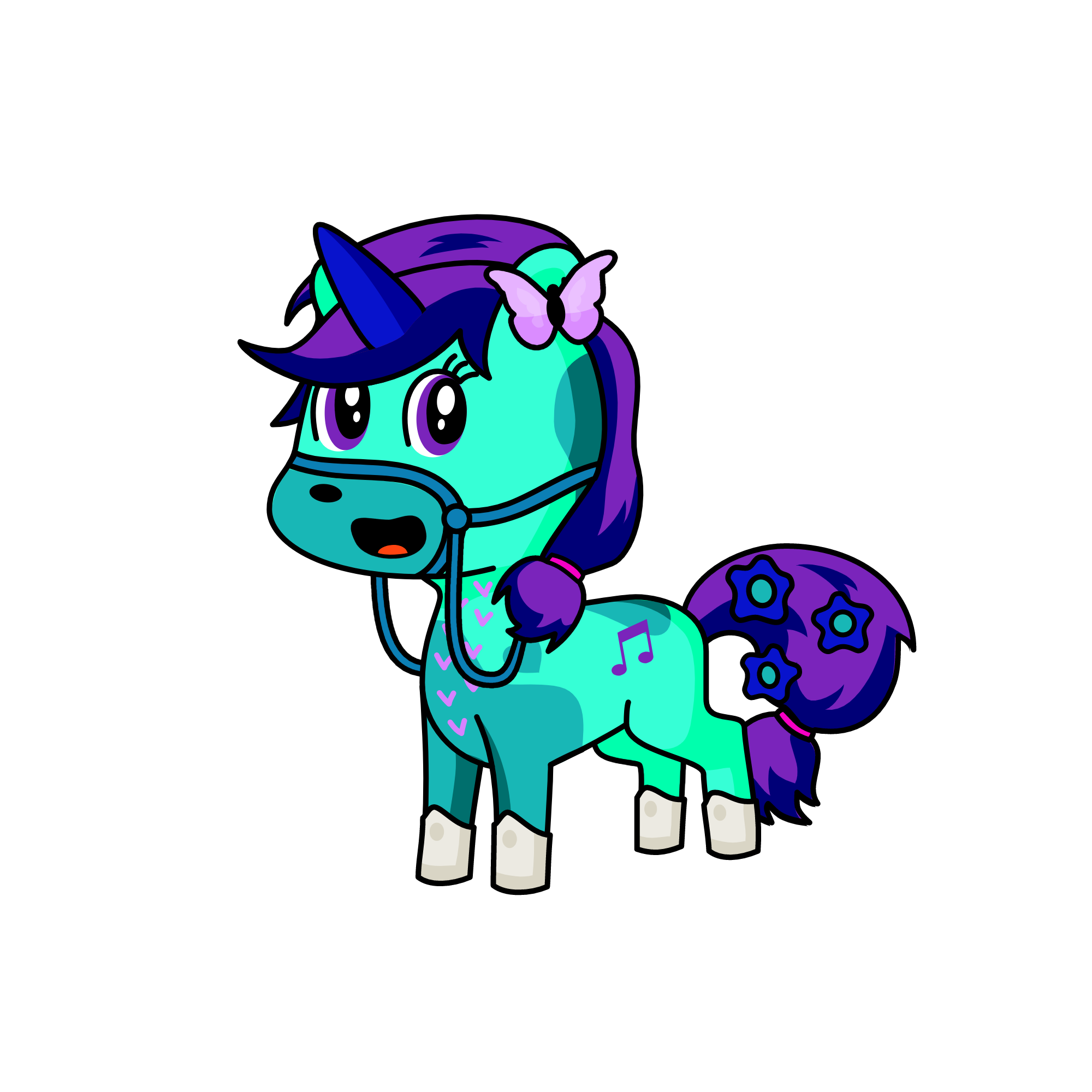 moonlight harmony, the unicorn