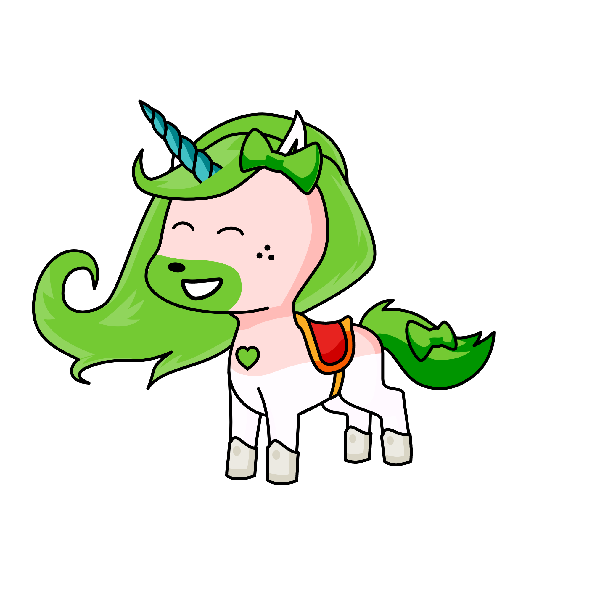 the mirror, the unicorn