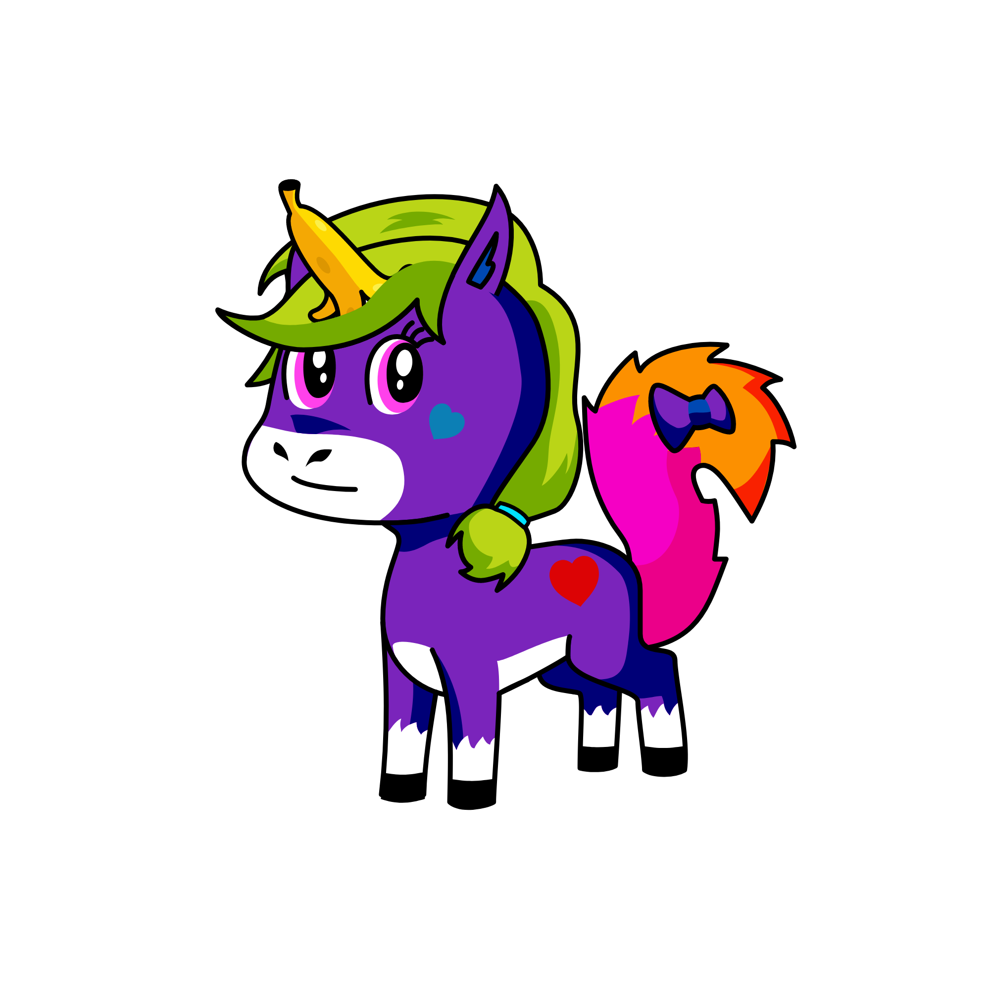 BANANA_UwU, the unicorn