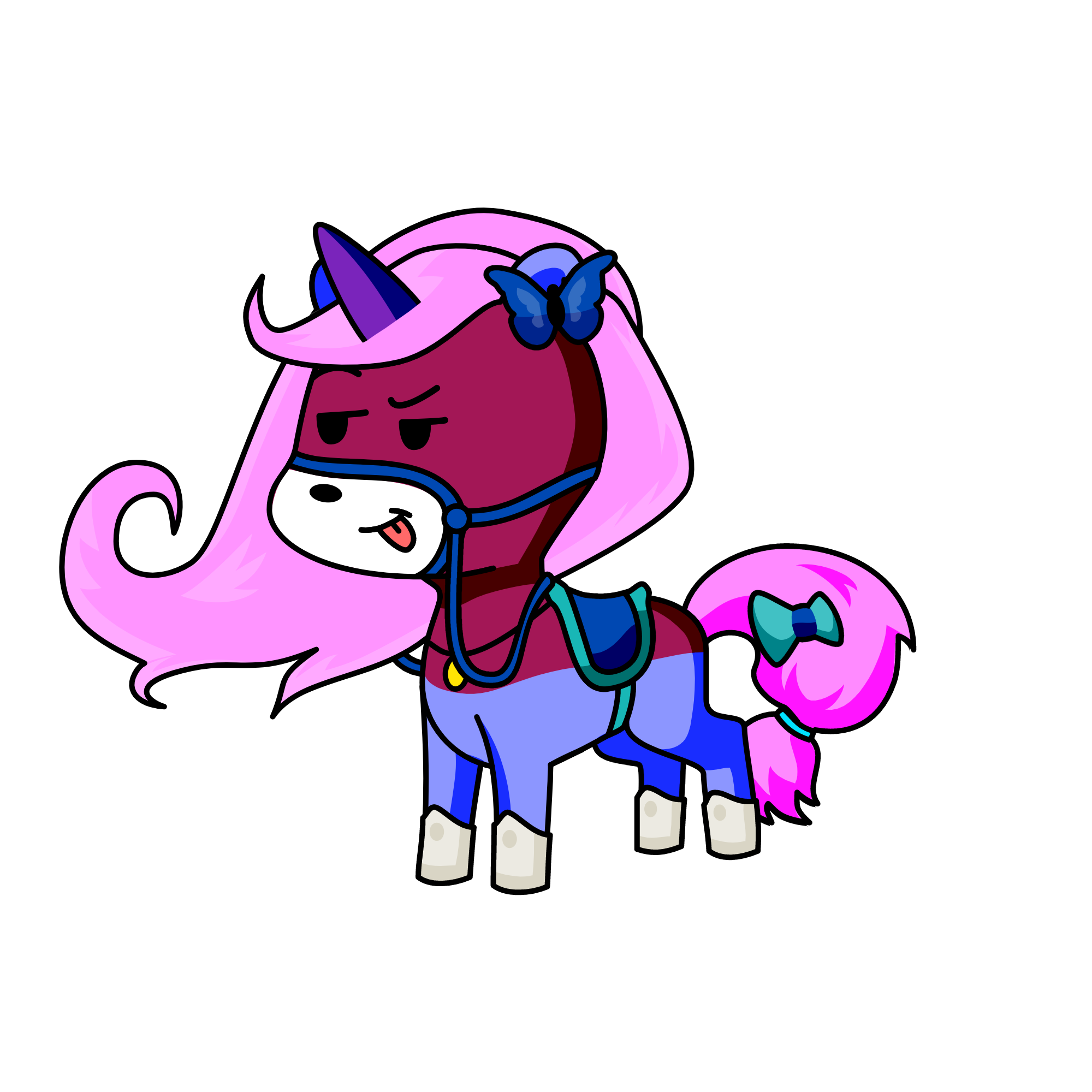 Elyse (t version), the unicorn
