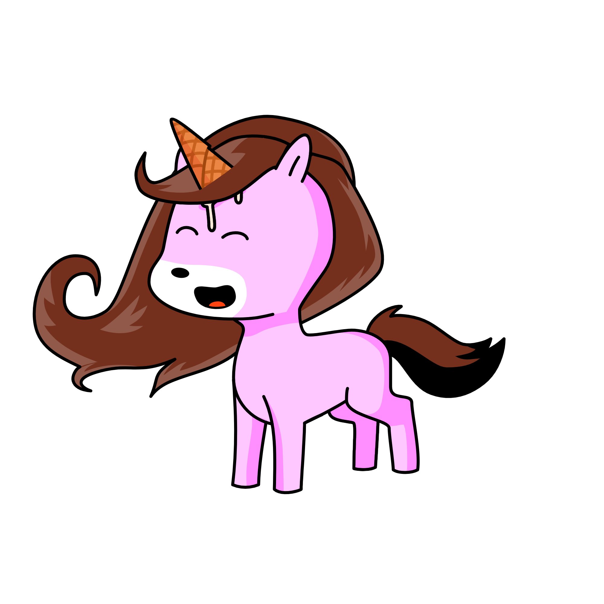 Ice cream, the unicorn