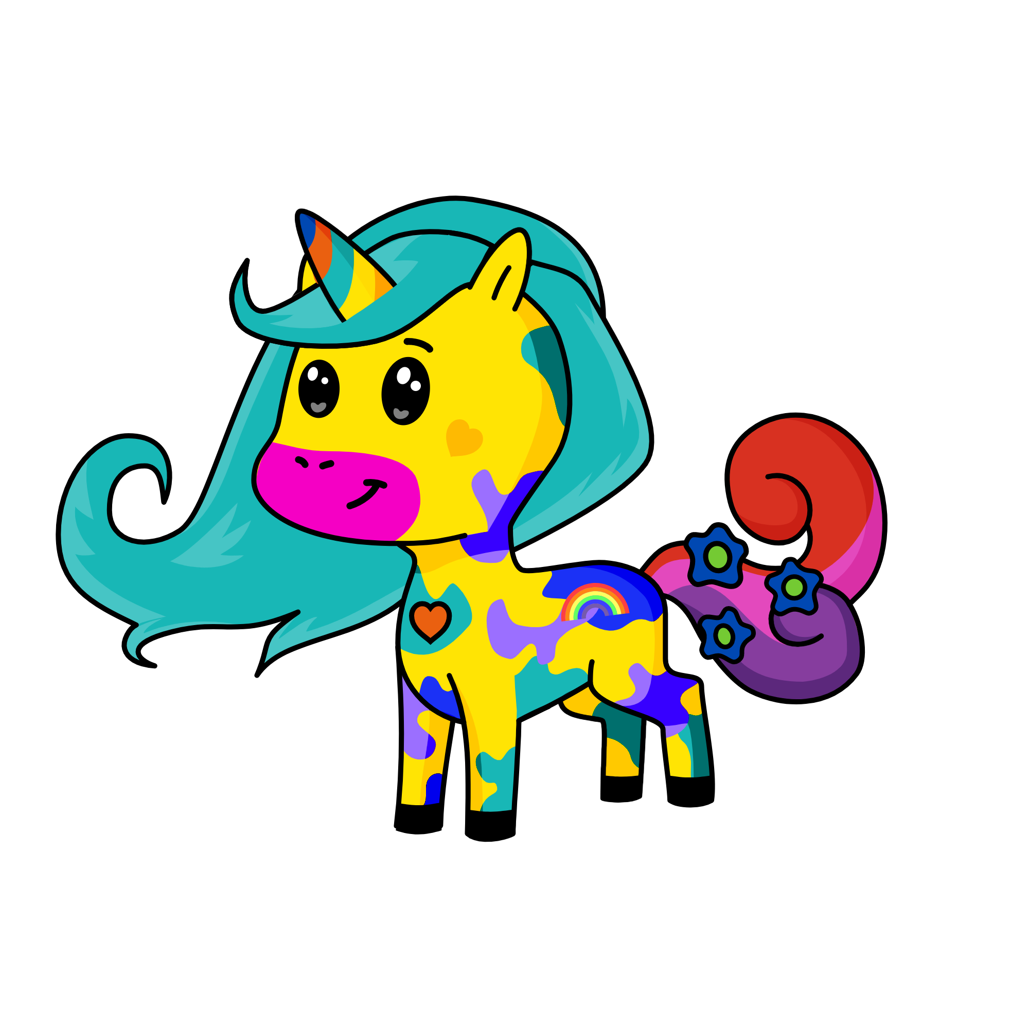 ice cream unicorn, the unicorn