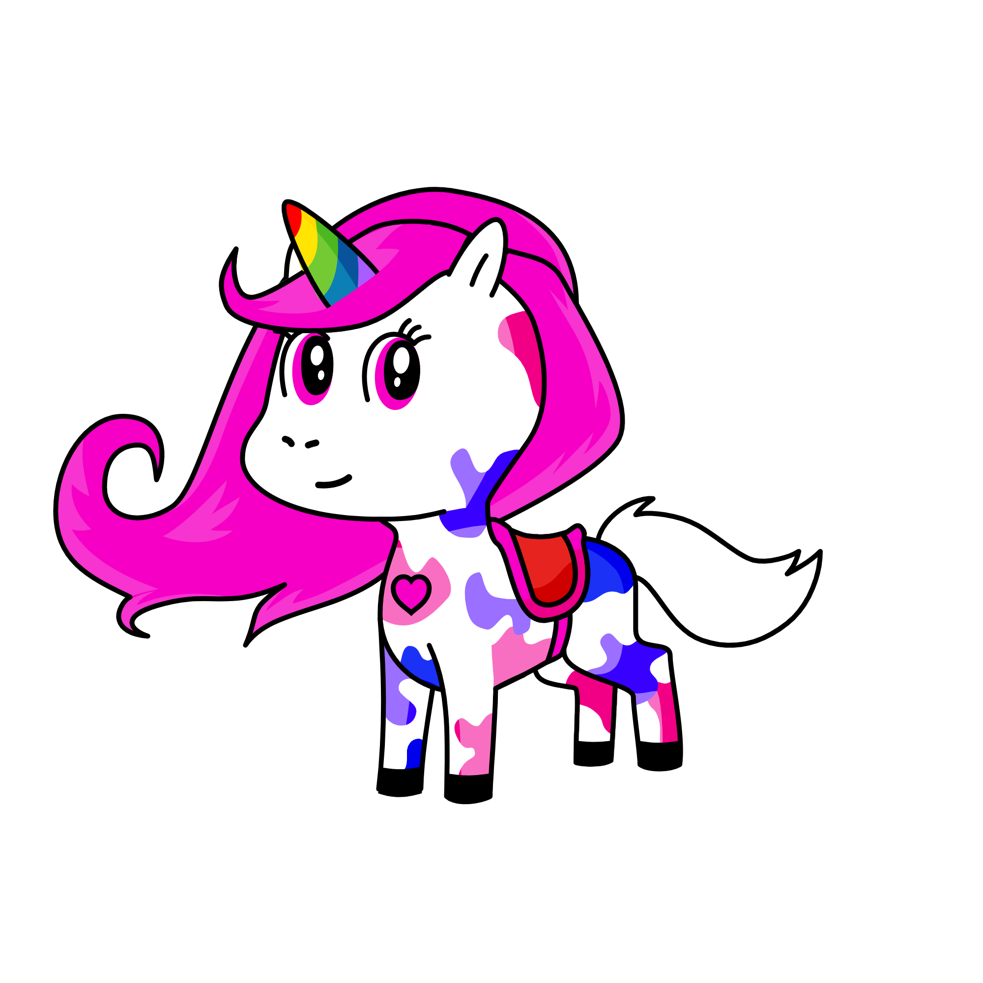 candy, the unicorn