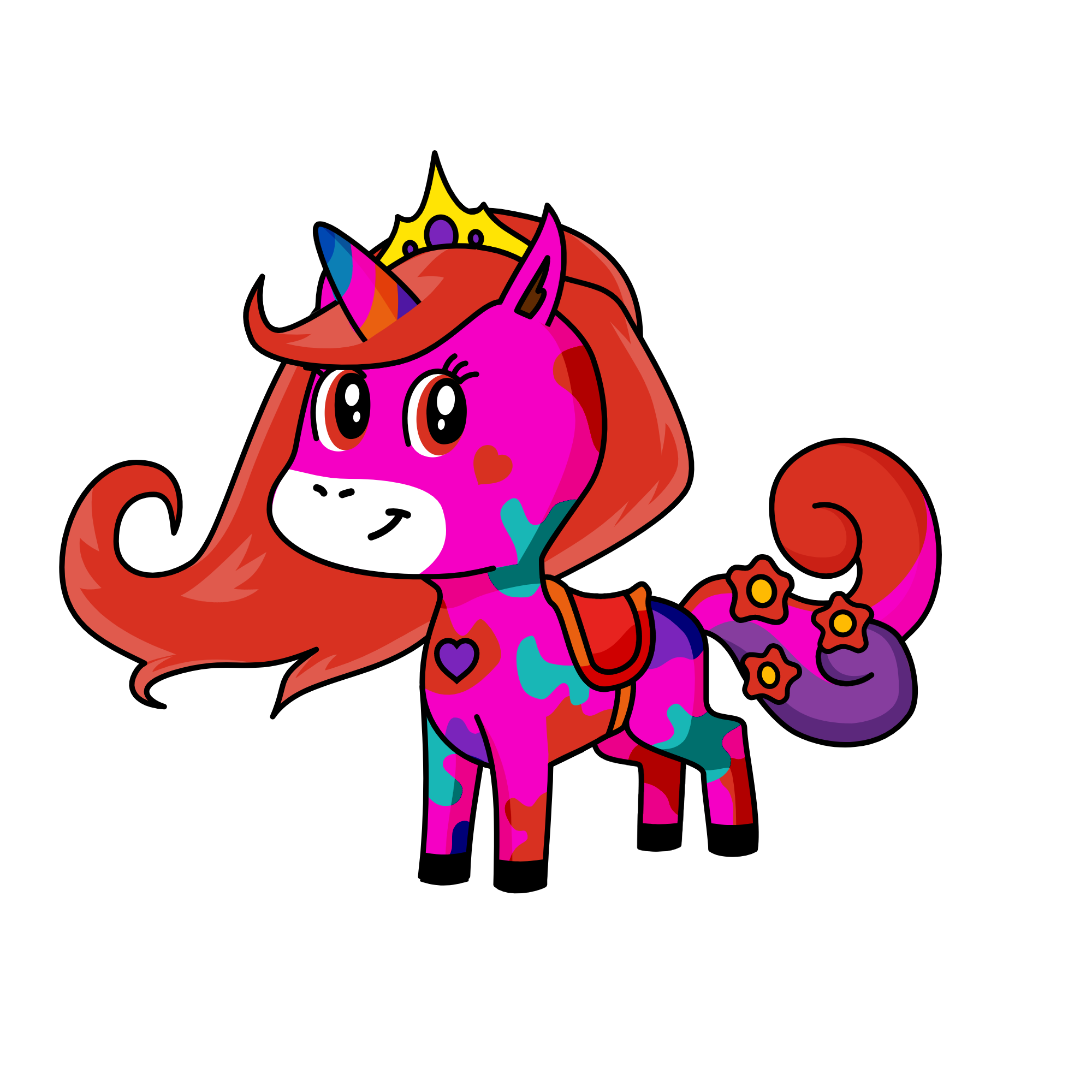 princess, the unicorn