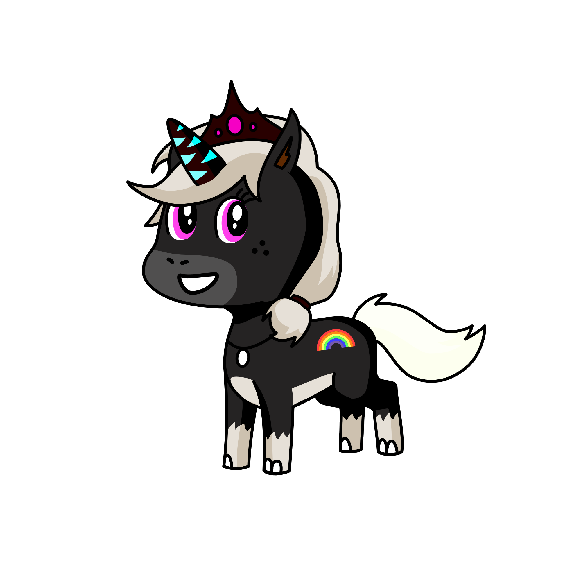 Midnight Star, the unicorn