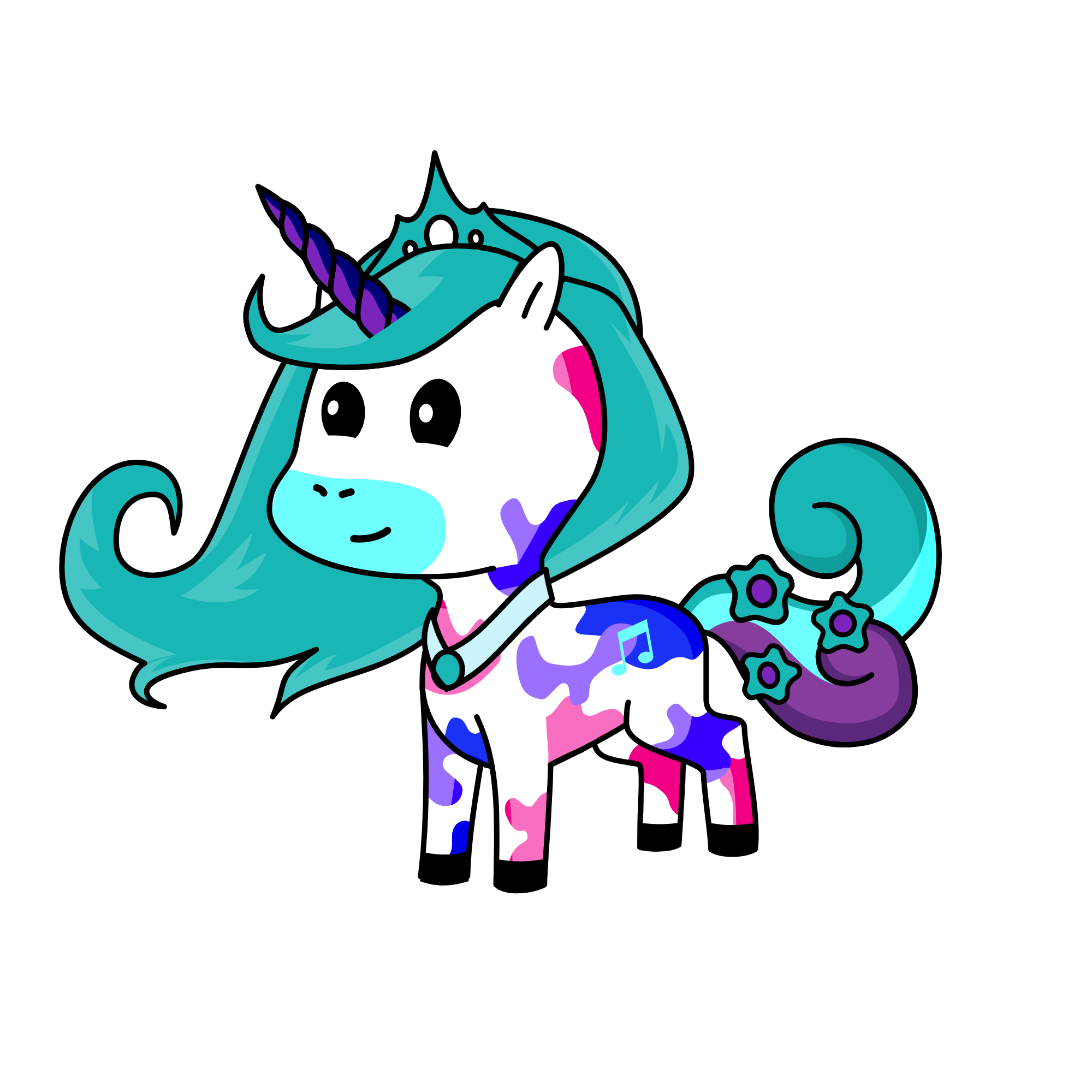 Sparkle, the unicorn